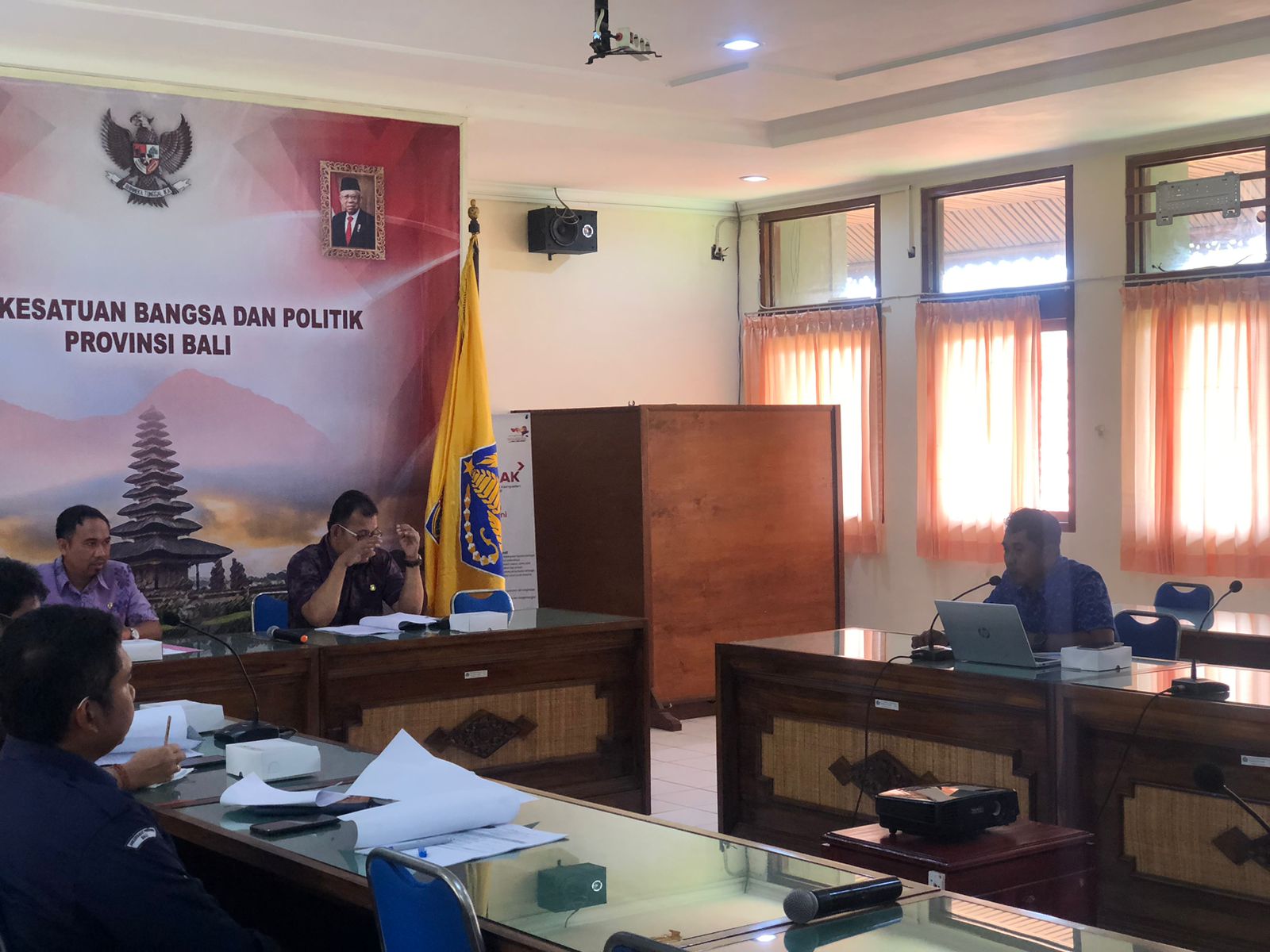 Badan KESBANGPOL Bali Laksanakan Rapat Verifikasi Permohonan Kenaikan Bantuan Keuangan Parpol Kabupaten Tabanan