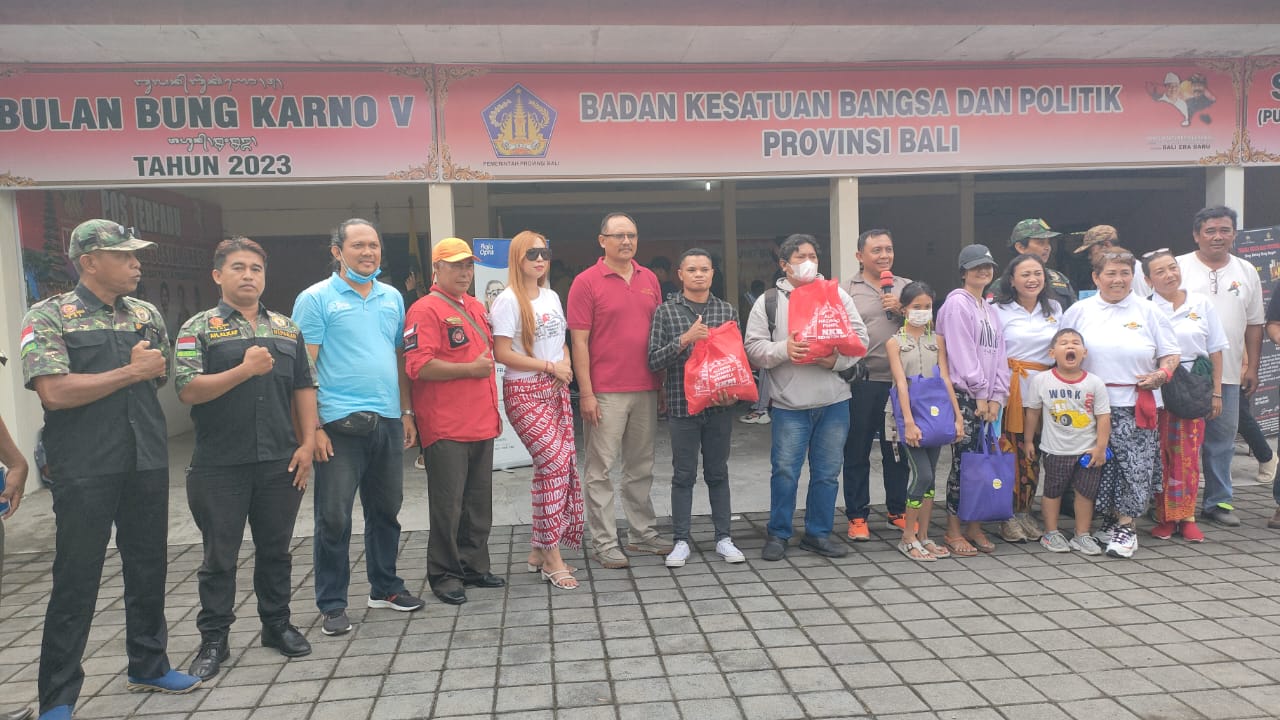 Kesbangpol Bali kembali laksanakan Karya Bhakti Sosial yg ke7 kalinya
