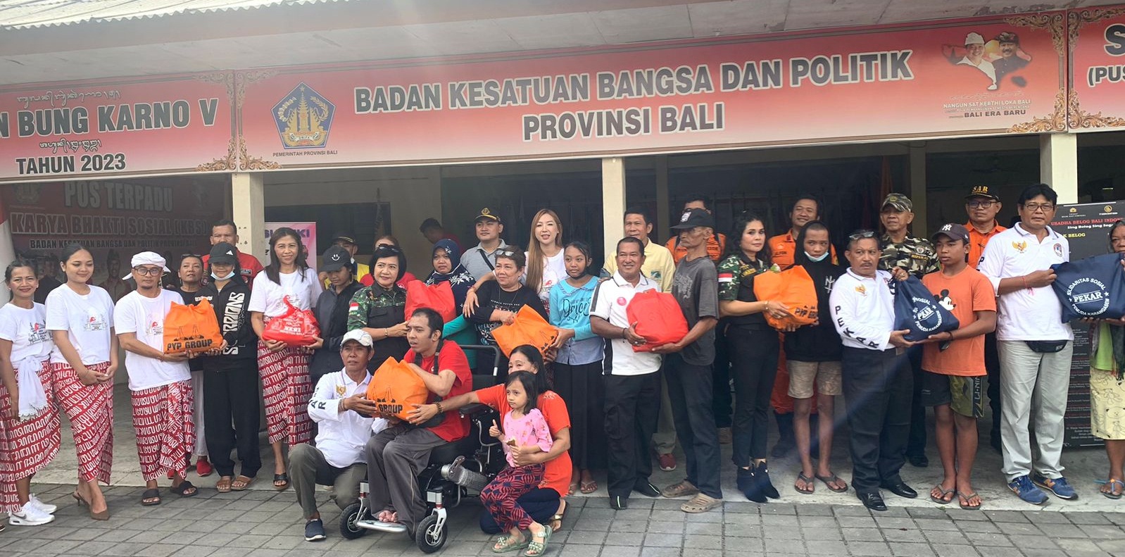 untuk ke-9 kalinya KESBANGPOL Bali laksanakan Karya Bhakti Sosial (KBS)