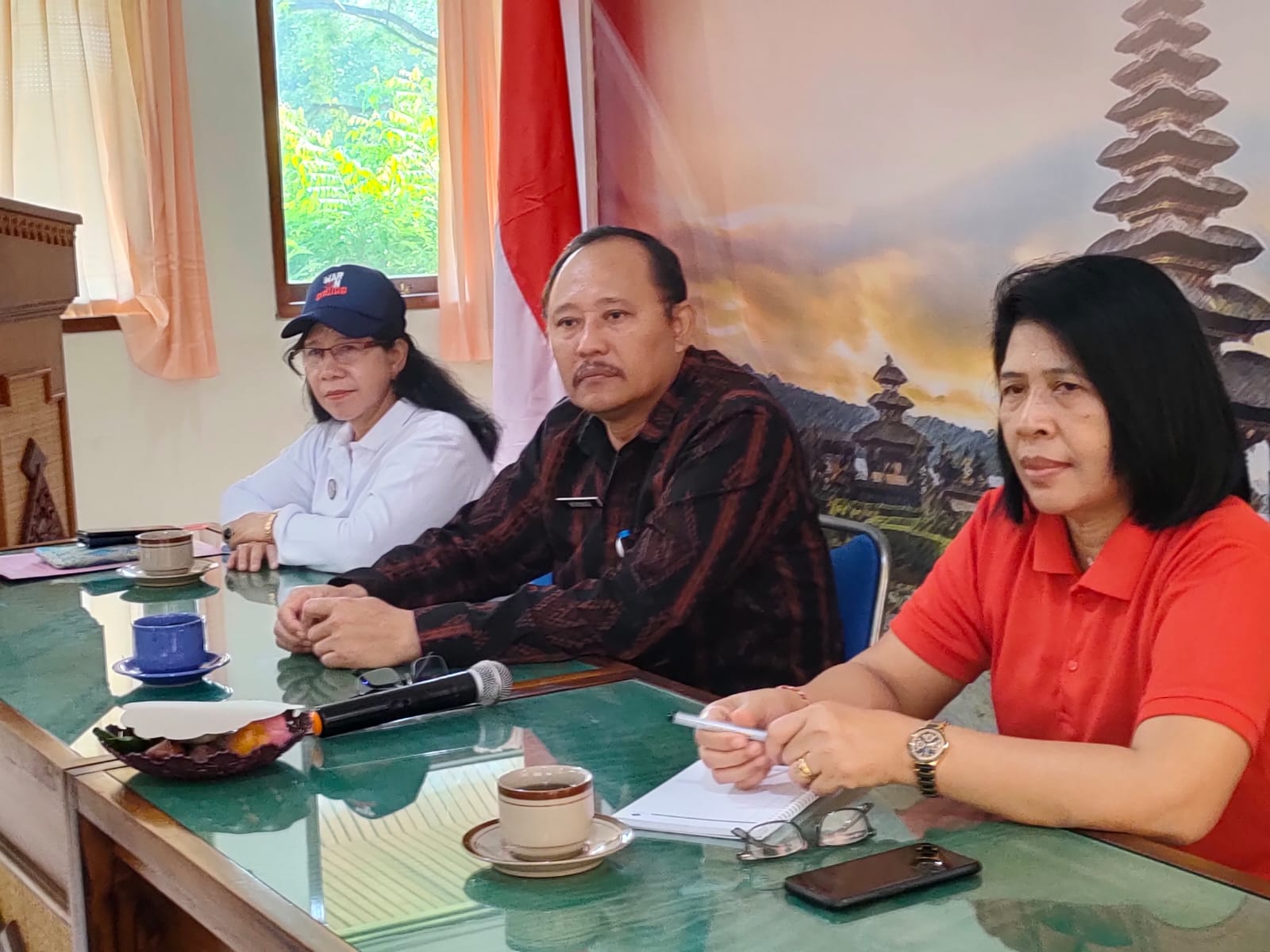 Kaban Kesbangpol Bali terima Audensi YAPINDU dan Yayasan Eling Nusantara