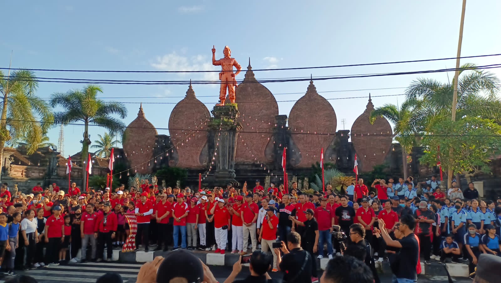 Penutupan Pelaksanaan Bulan Bung Karno V Tahun 2023 di Provinsi Bali. Meriaahhhhhhhh