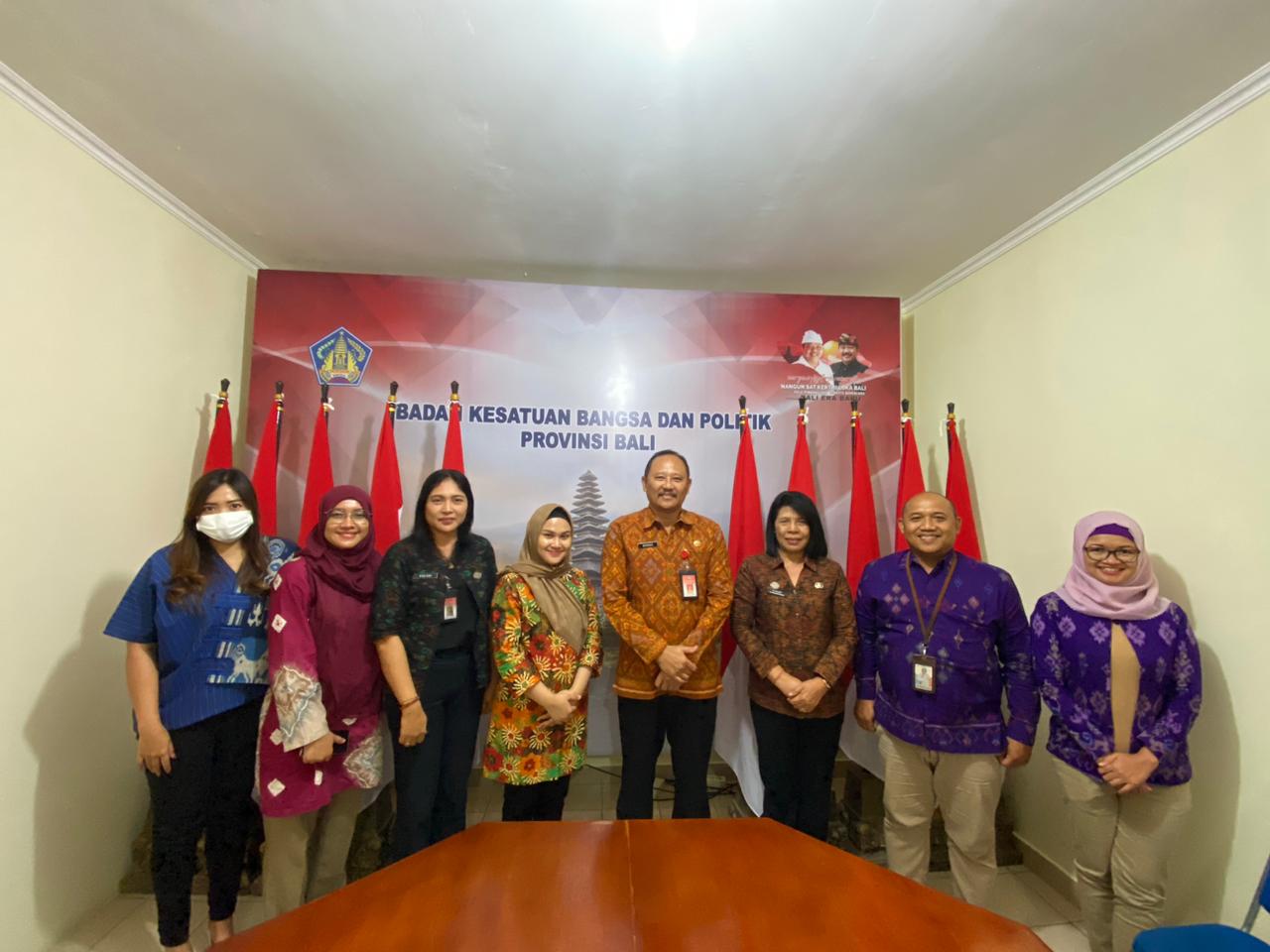 Kaban KESBANGPOL Bali Terima Kunjungan BPS RI dan BPS Bali