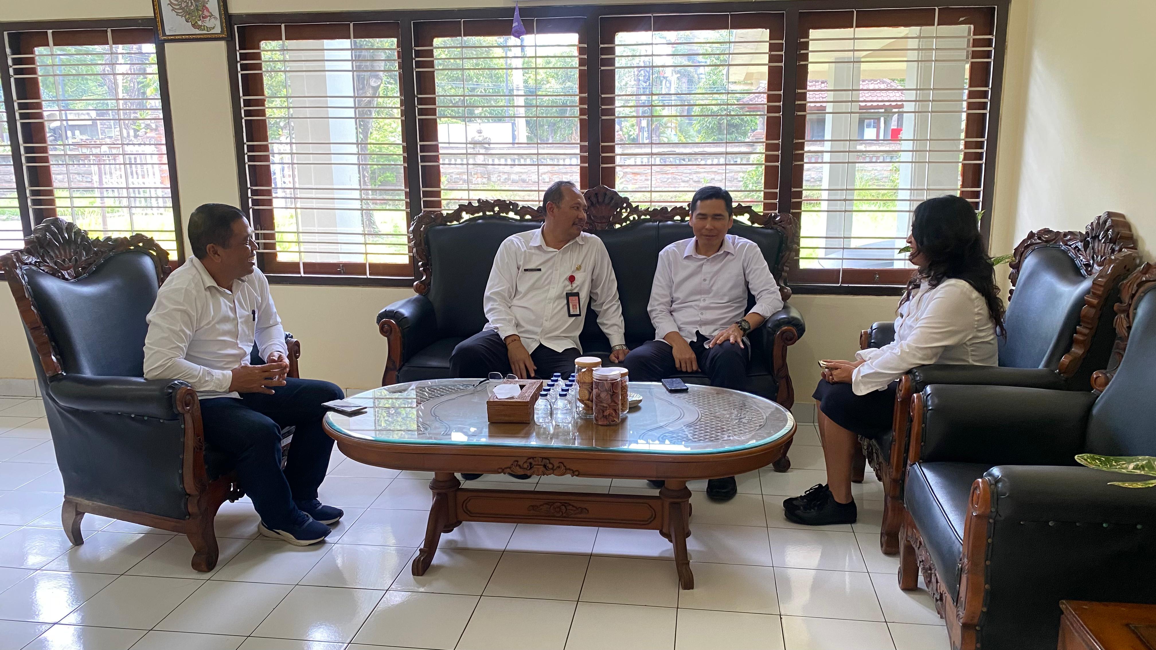 Kaban Kesbangpol Bali Terima Kunjungan Dir Intelkam Polda Bali