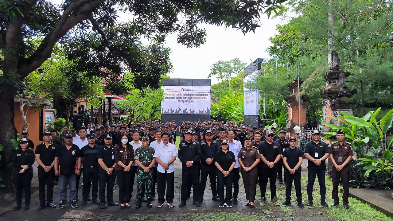 Apel Siaga Tingkat Provinsi Pengawasan Masa Tenang, Hari Pemungutan dan Penghitungan Suara Pemilu Tahun 2024
