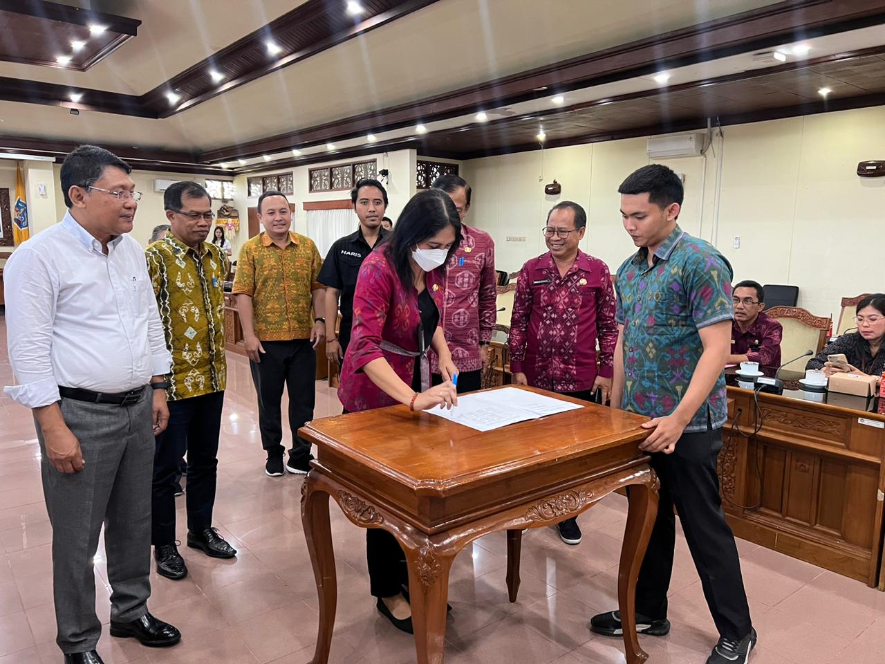 Badan Kesbangpol Bali Hadiri Forum Perangkat Daerah Rancangan Awal Renja Sekretariat DPRD Provinsi Bali TA 2025