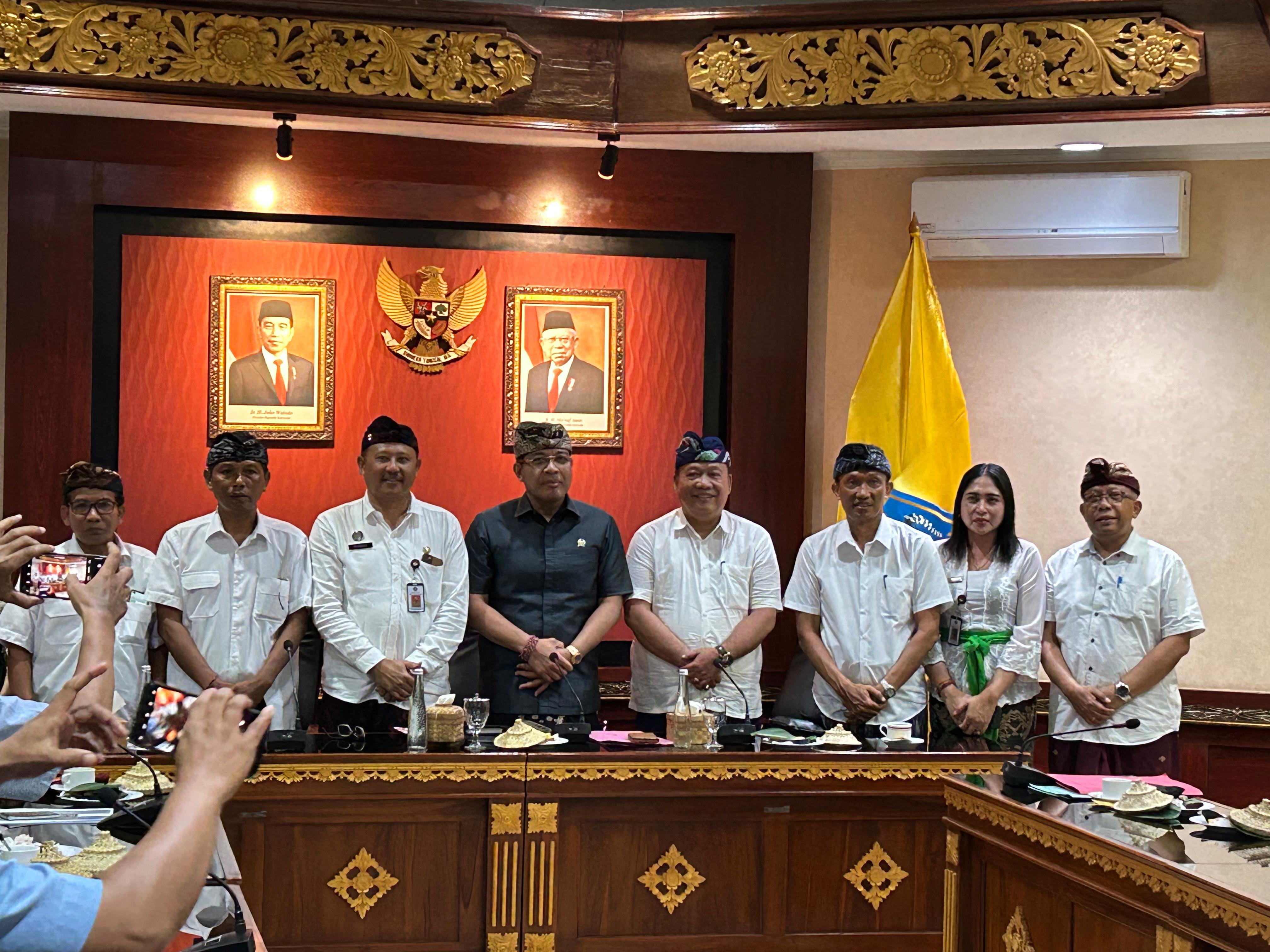 Kaban Kesbangpol Bali Turut Menerima Kunjungan DPD RI