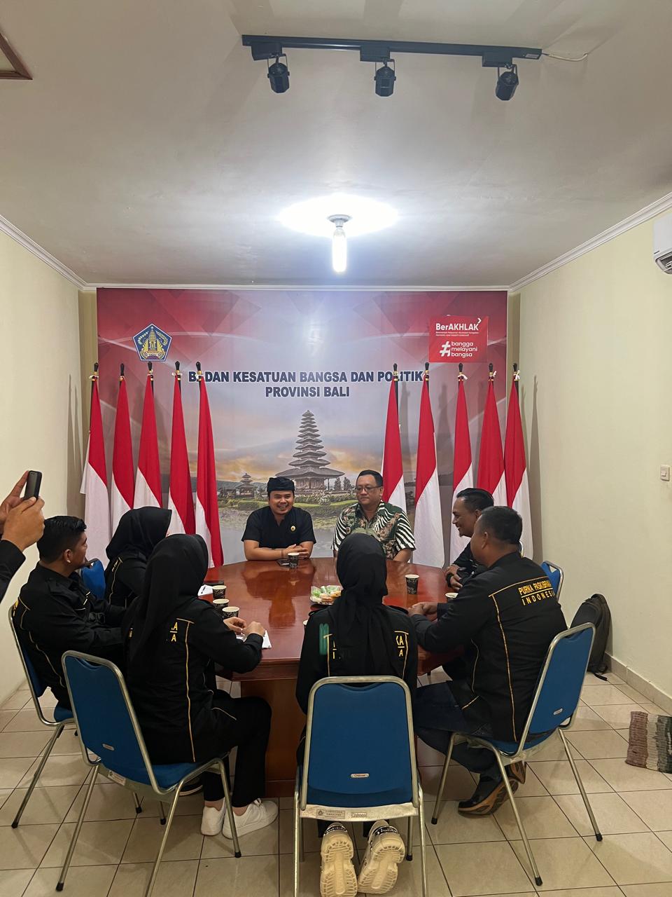 Kunjungan Pengurus Purna Paskibraka Indonesia Kabupaten Pulang Pisau Kalimantan Tengah