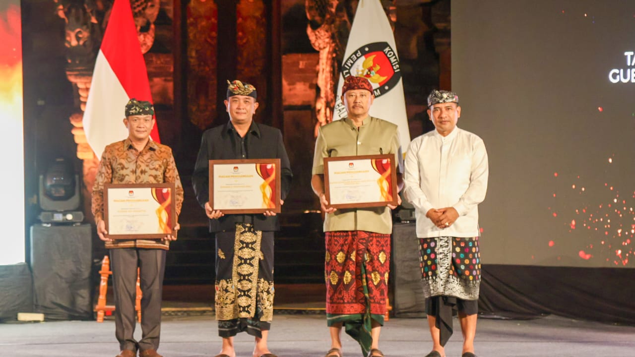 Launching Tahapan Pemilihan Gubernur dan Wakil Gubernur Bali Tahun 2024