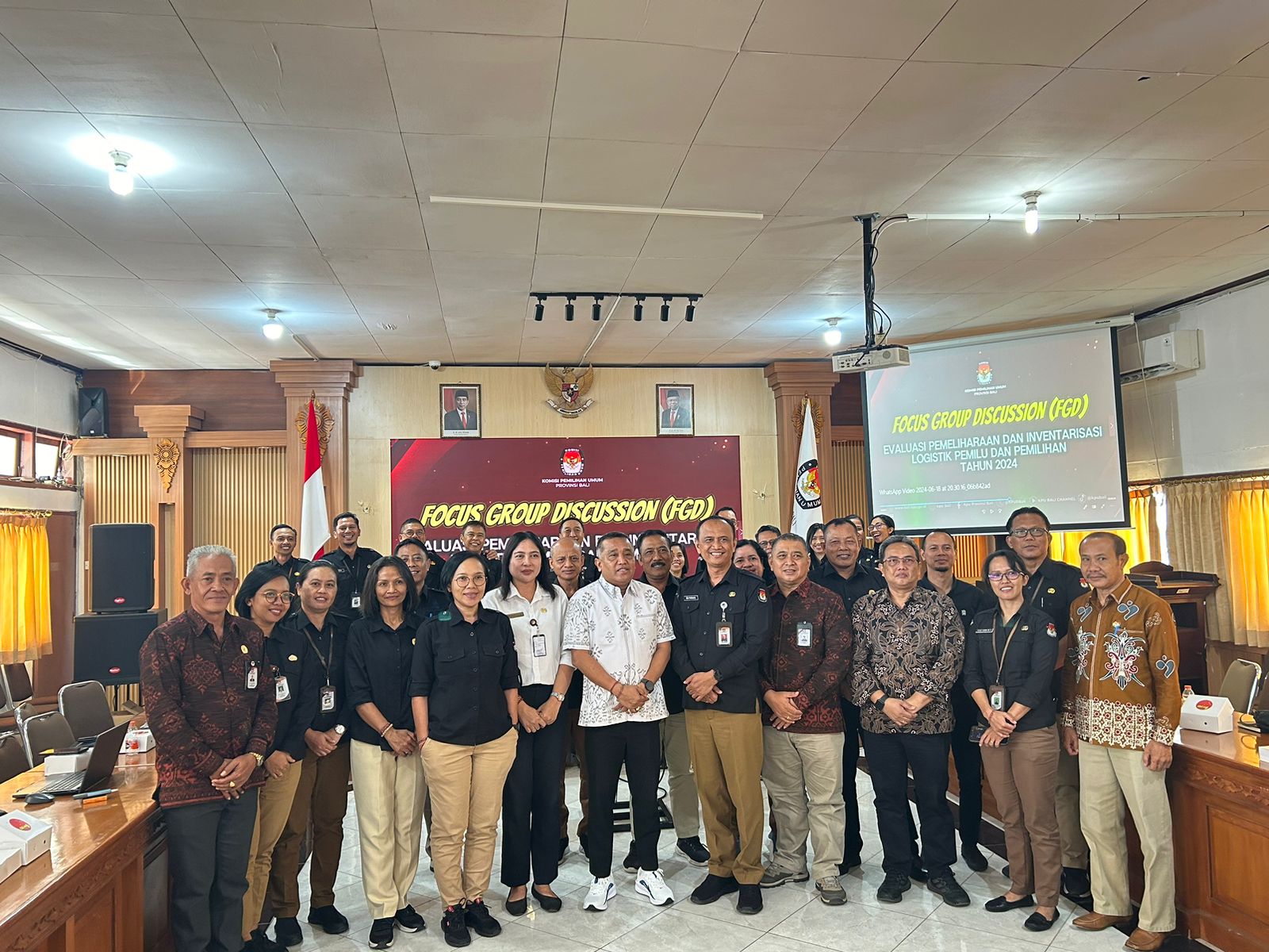 FGD Evaluasi Pemeliharaan dan Investarisasi Logistik Pemilu dan Pemilihan Umum Tahun 2024