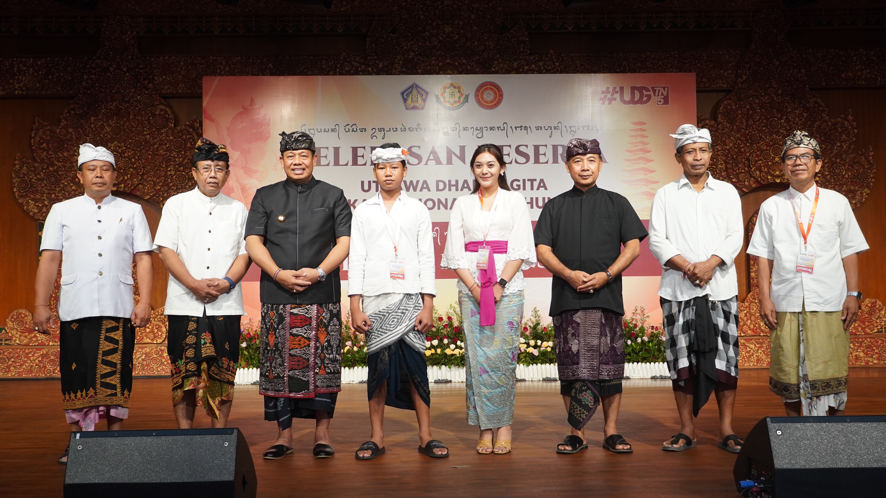 PJ. Gubernur Bali Lepas Kontingen Utsawa Dharma Gita (UDG) Tingkat Nasional - XV
