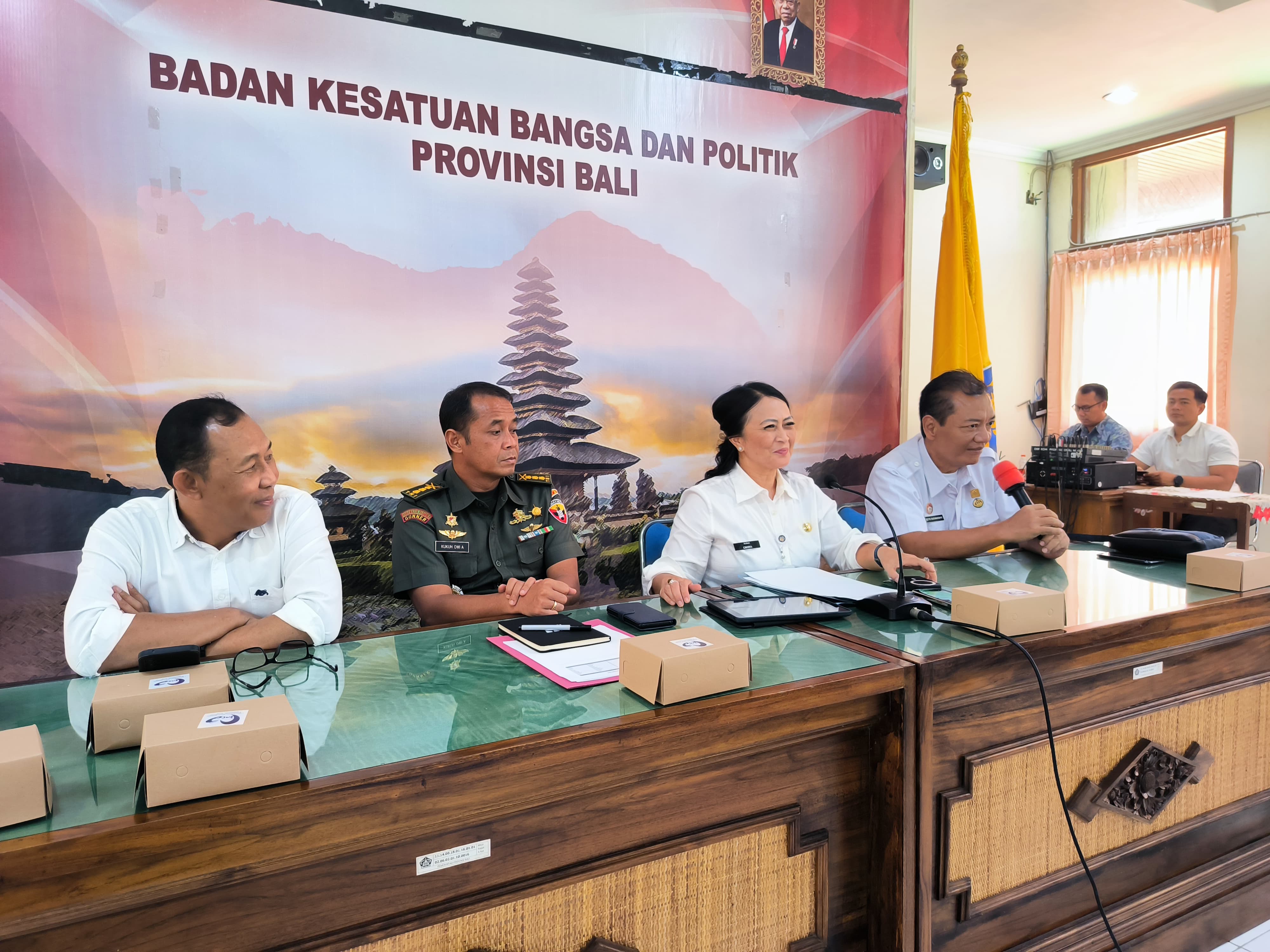 Rakor Tim Pemantauan Orang Asing Provinsi Bali