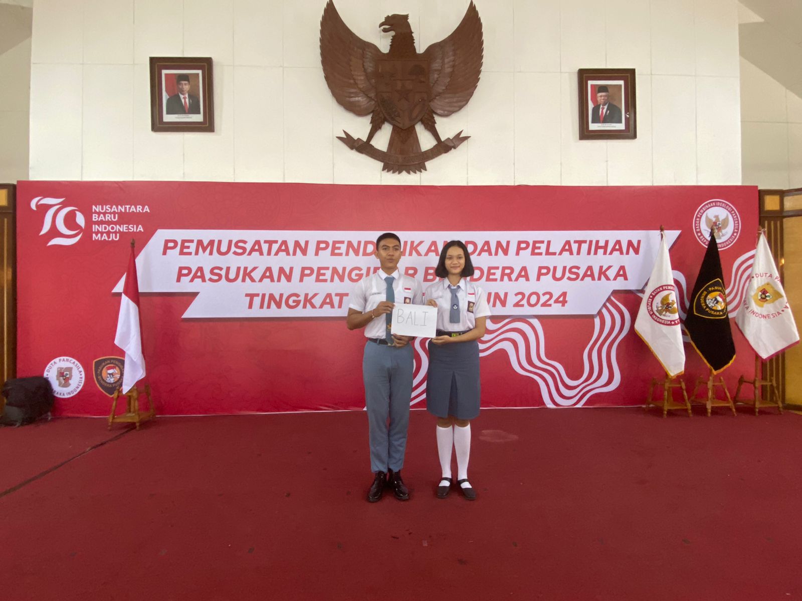 Calon Paskibraka Tahun 2024 Provinsi Bali Ikuti Pemusatan Pendidikan dan Pelatihan Paskibraka Tingkat Pusat Tahun 2024