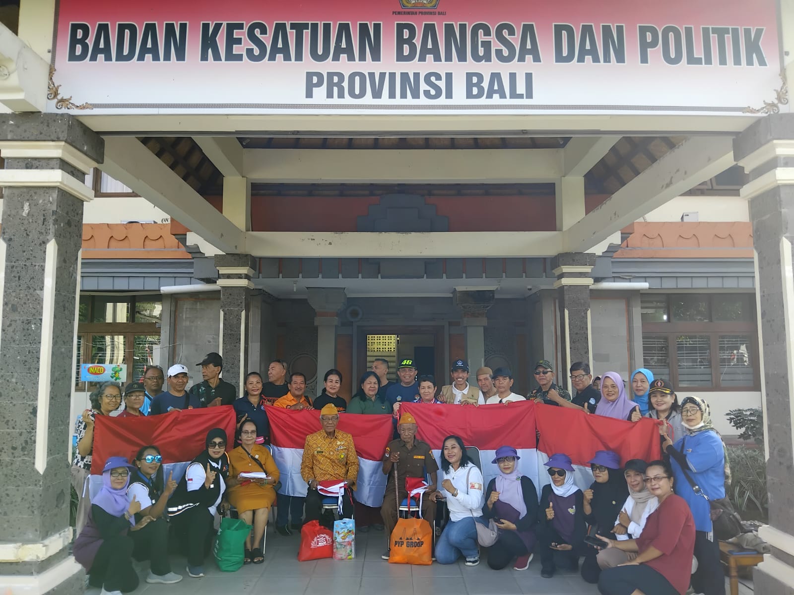 "Ngerombo" ke 42 Badan Kesbangpol Bali undang Veteran