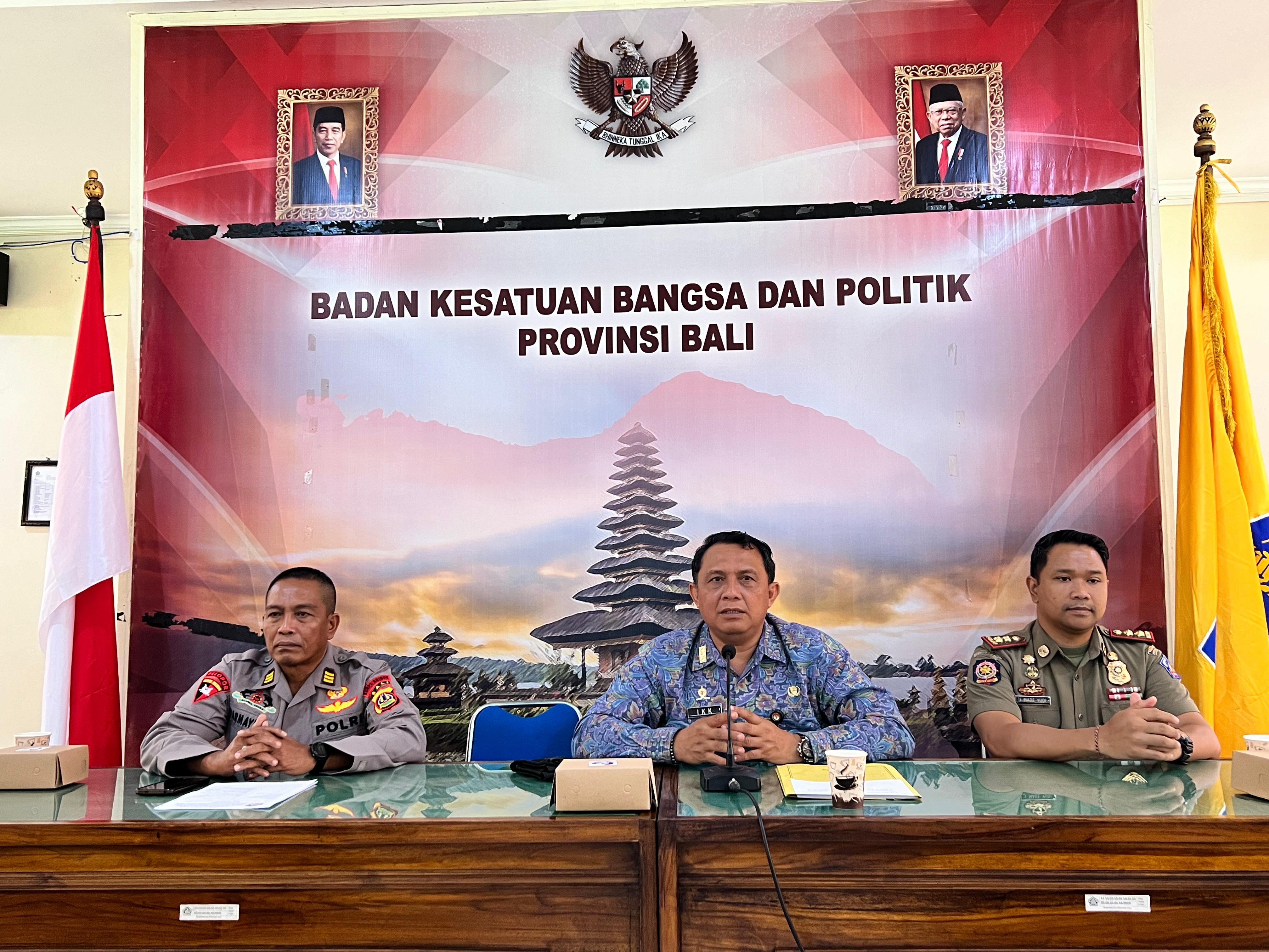 Rapat Persiapan Pemusatan Pelatihan dan Pendidikan Calon Paskibraka Provinsi Bali 2024
