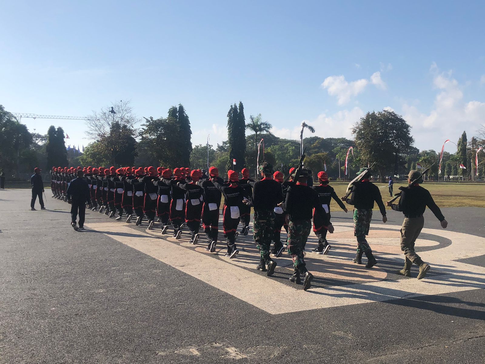 Latihan Hari ke-2 Capaska Provinsi Bali Tahun 2024