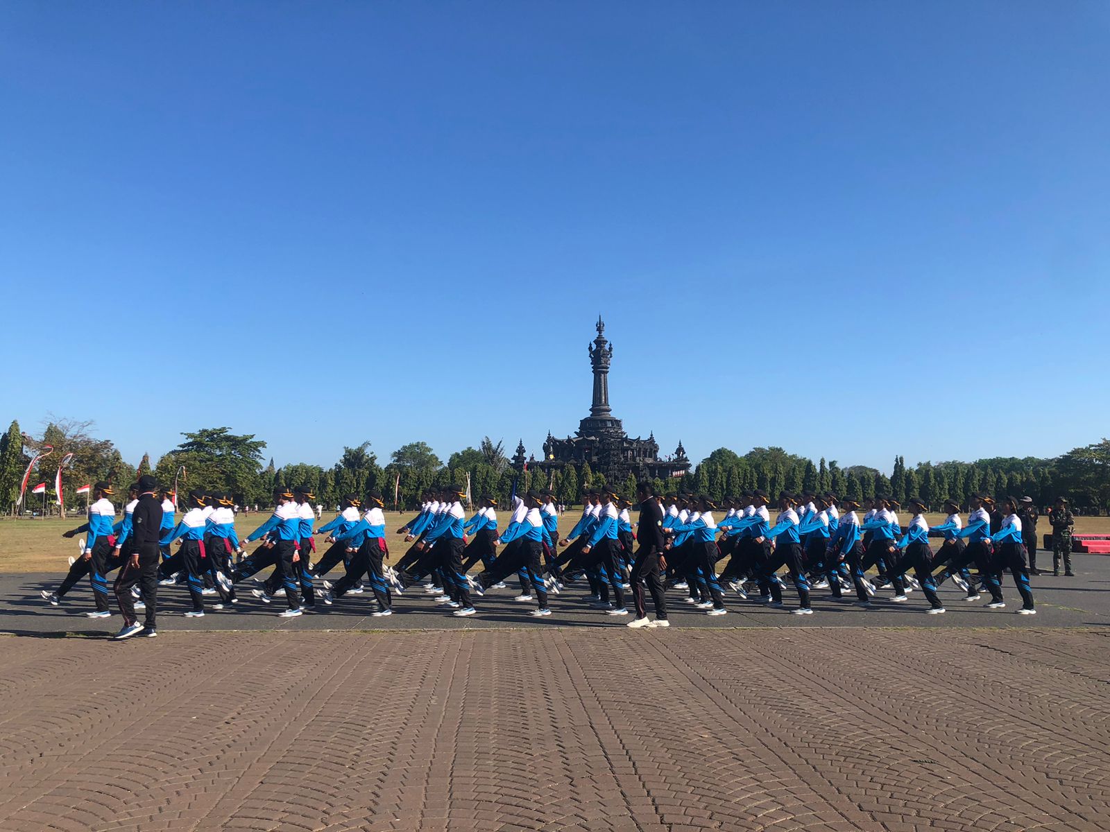 Latihan Perdana Capaska Provinsi Bali Tahun 2024