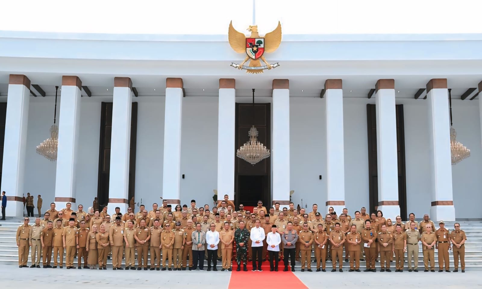 Pj Gubernur Bali Hadiri Pengarahan Presiden Jokowi di IKN