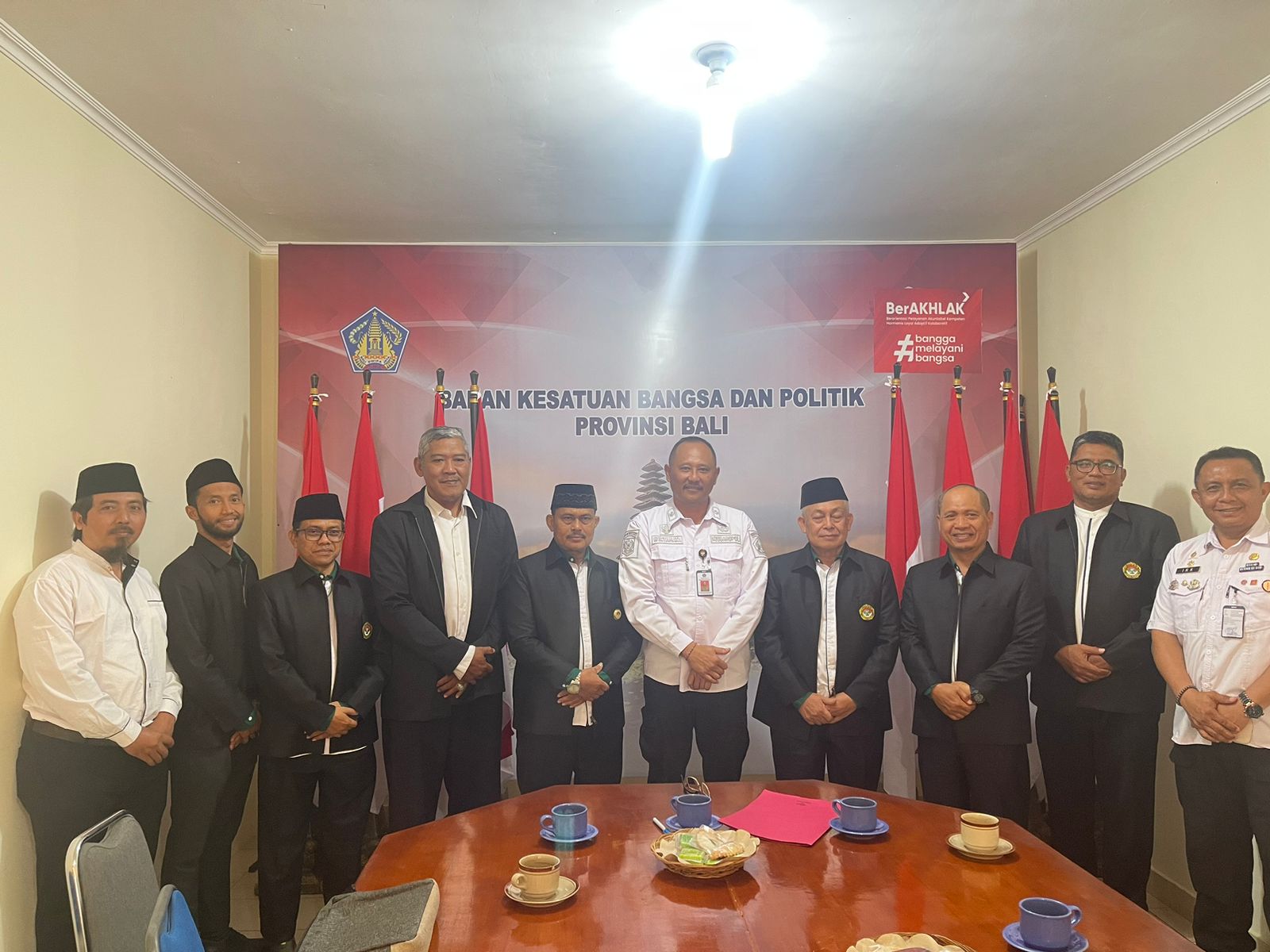 Kaban Kesbangpol Bali wakili Pj. Gubernur Bali Terima Audensi LDII Bali