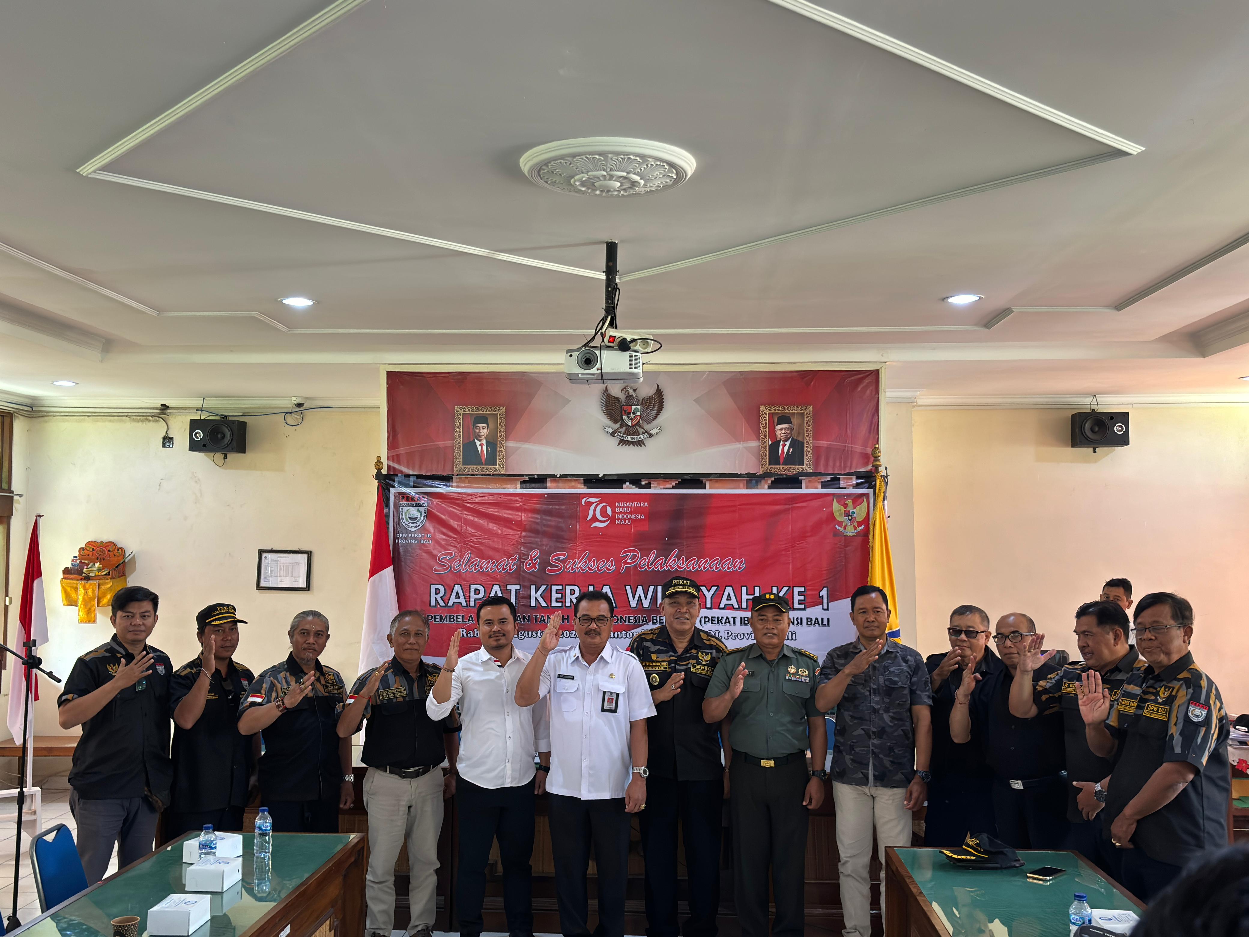 Pj. Gubernur Bali Buka RAKERWIL I PEKAT Provinsi Bali