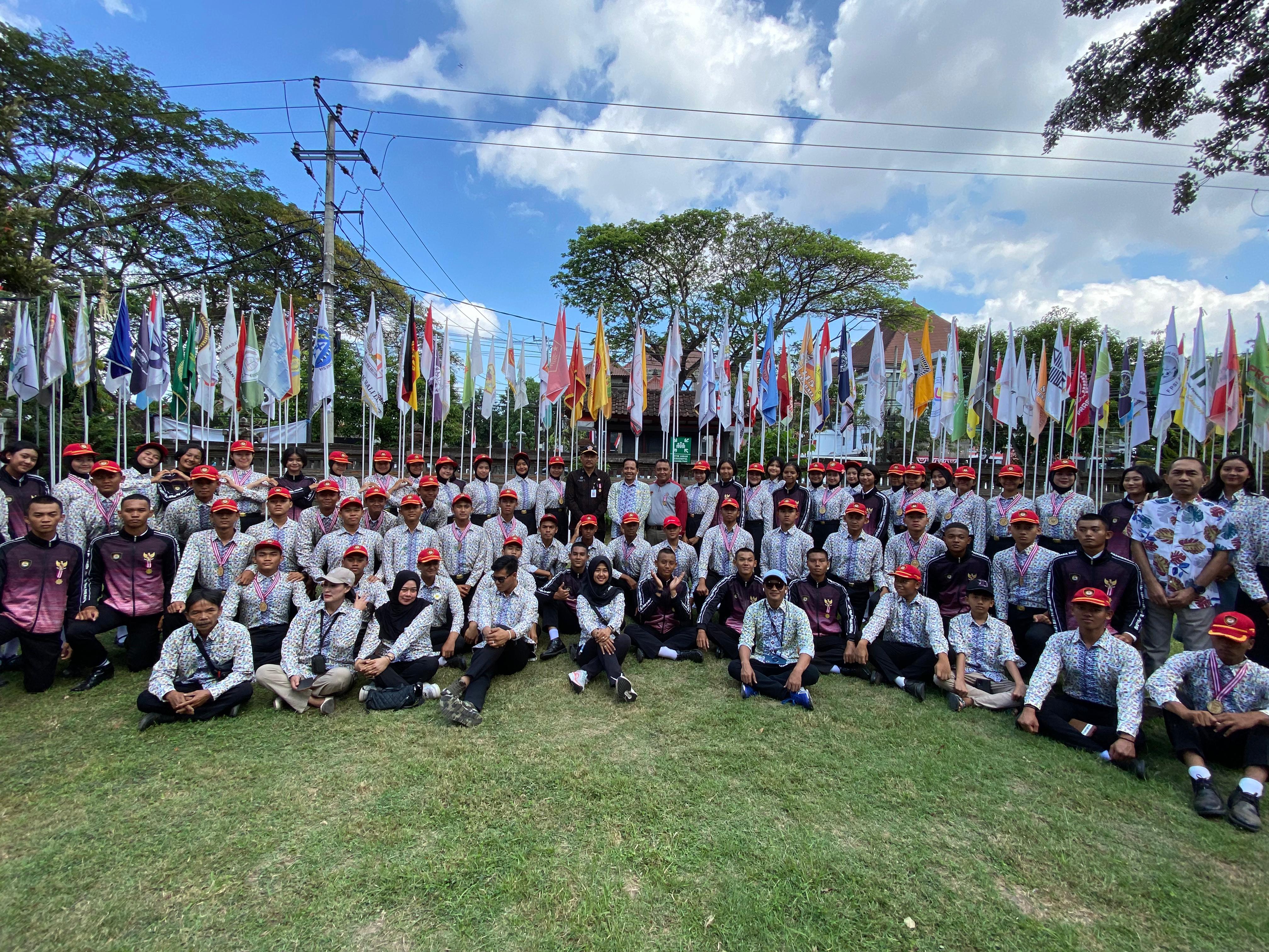Kunjungan PASKIBRAKA Provinsi Banten Tahun 2024