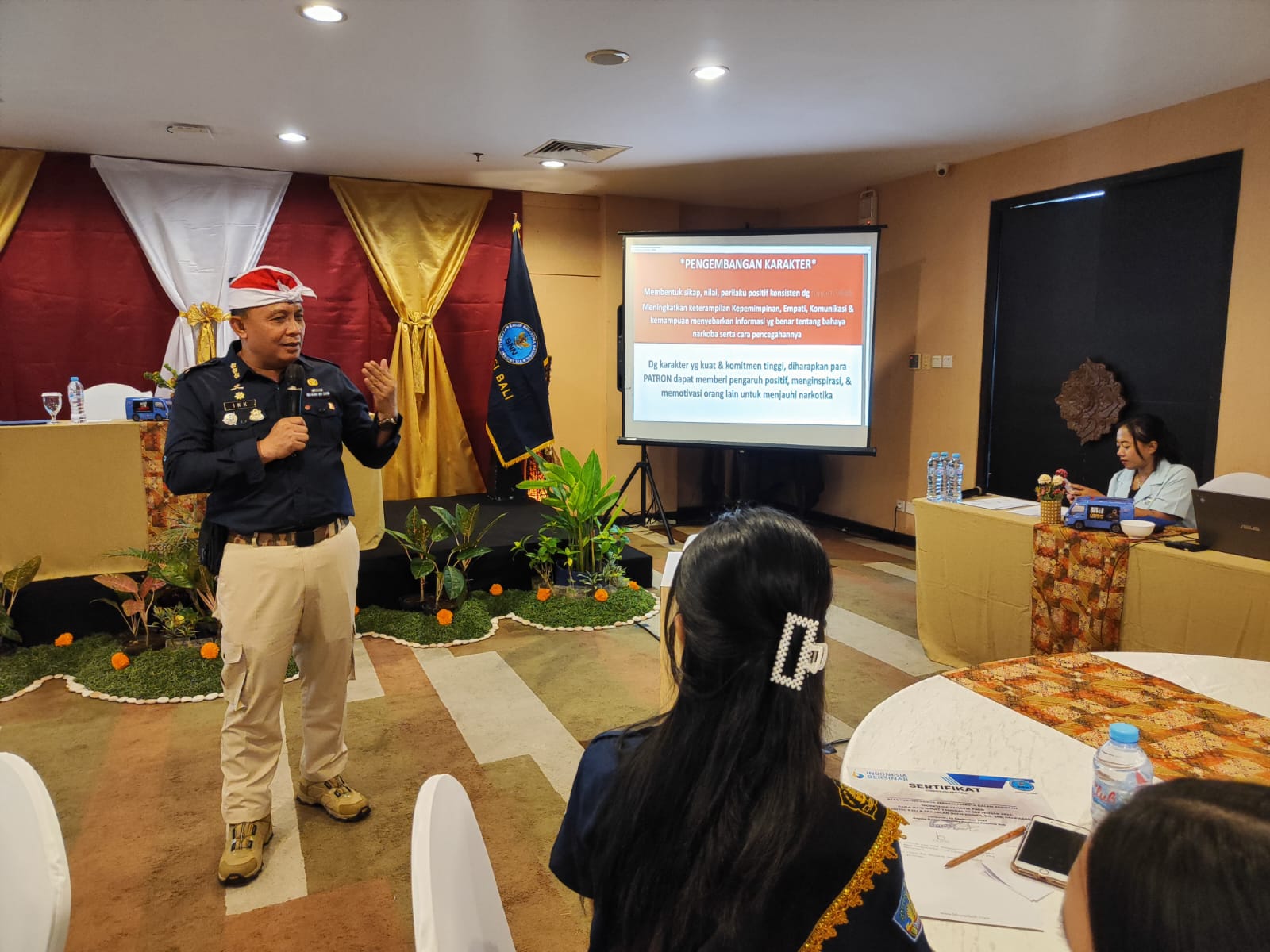 Badan Kesbangpol Bali jadi Narasumber pada Kegiatan BNN RI