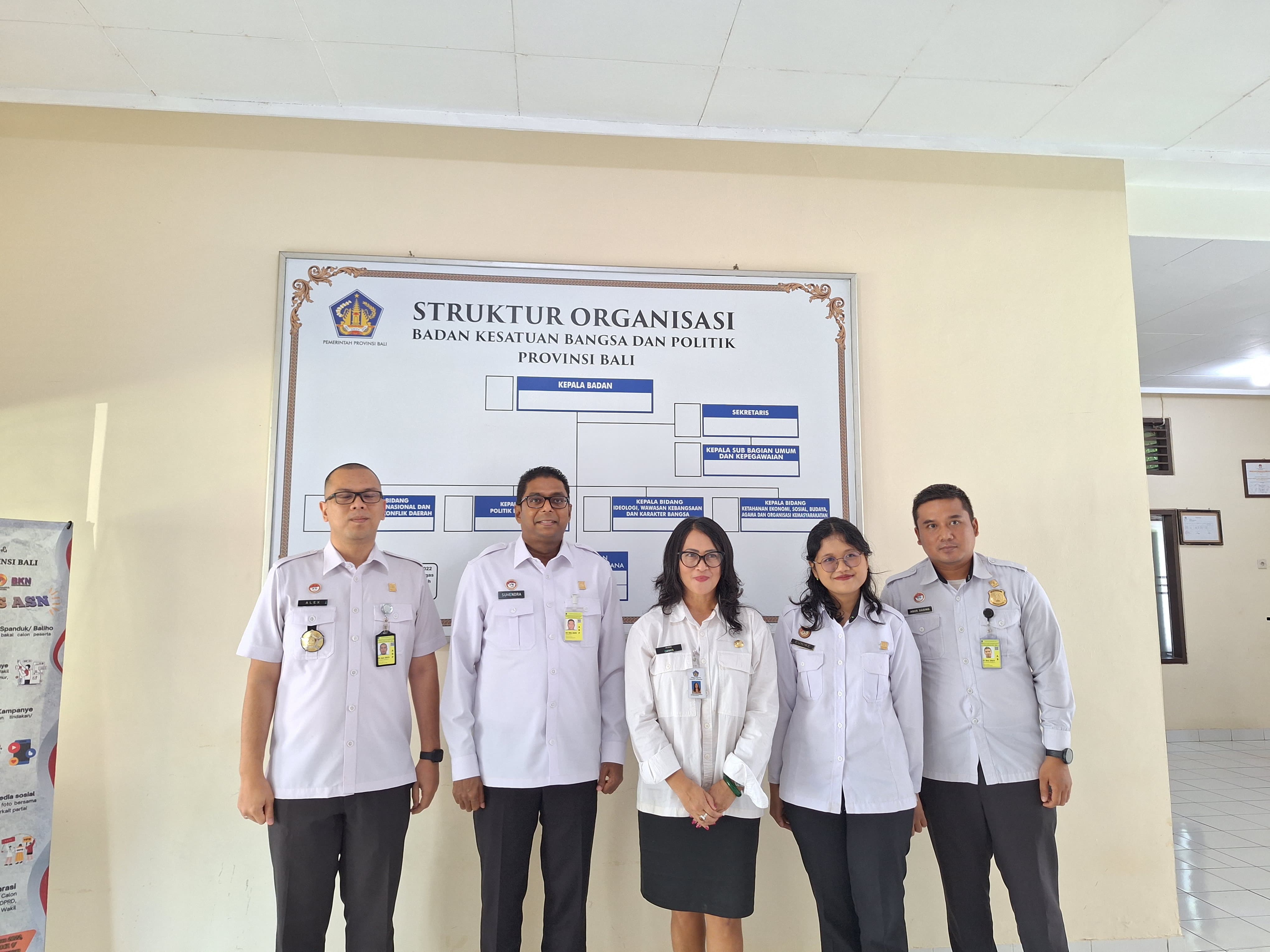 Badan Kesbangpol Terima Audensi Kepala Kantor Imigrasi Ngurah Rai