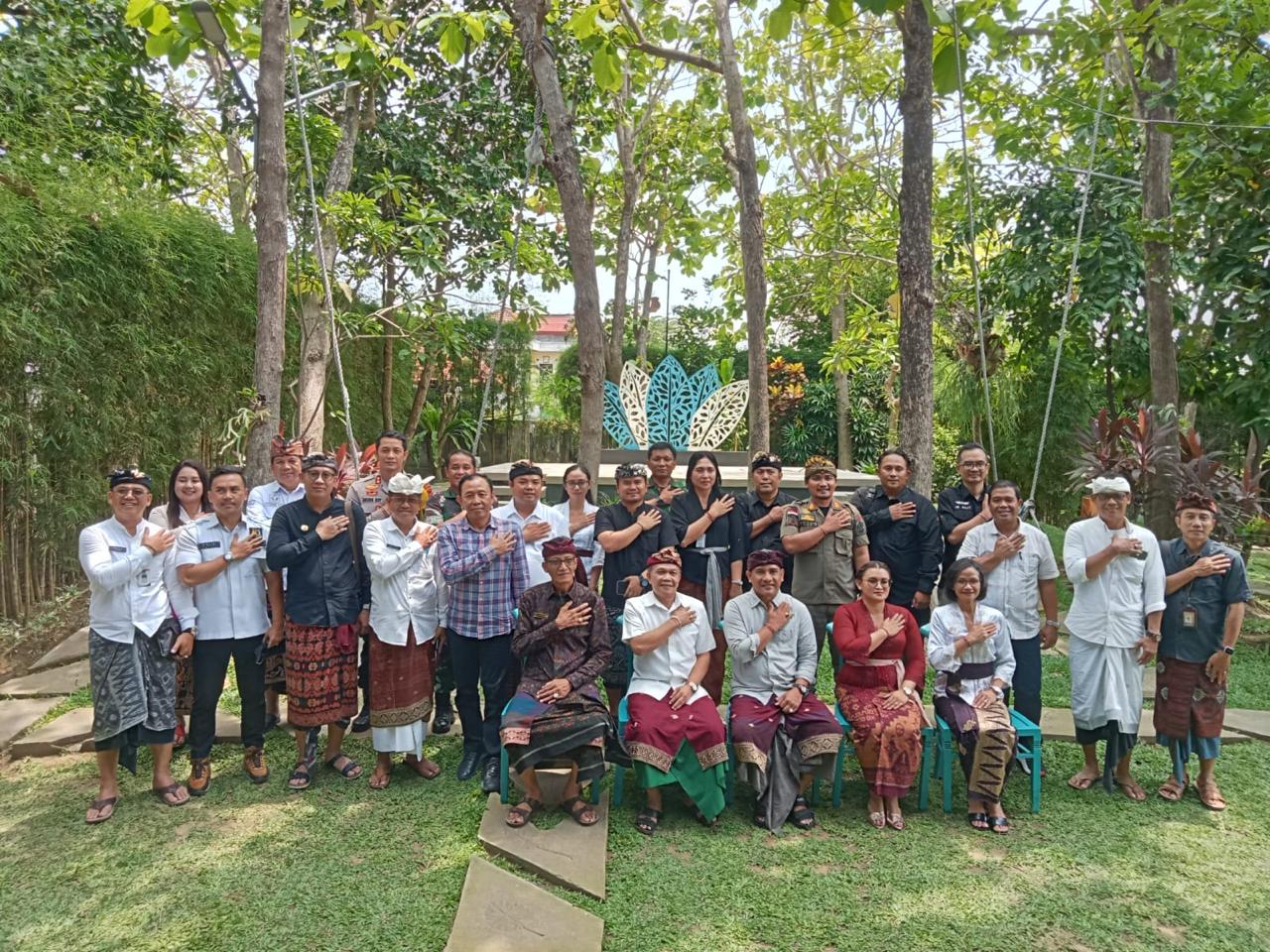 Badan Kesbangpol Bali Hadiri Coffee Morning Tahapan Pemilihan Serentak Tahun 2024 di Denpasar