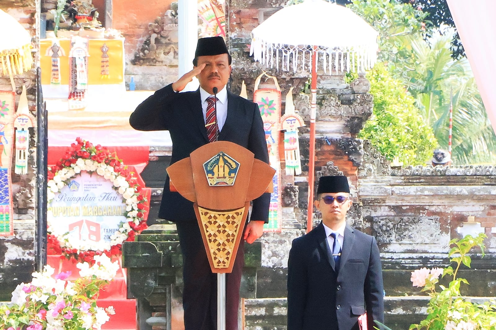 Maknai Hari Puputan Margarana, Sekda Dewa Indra Ajak Masyarakat Teladani Semangat I Gusti Ngurah Rai