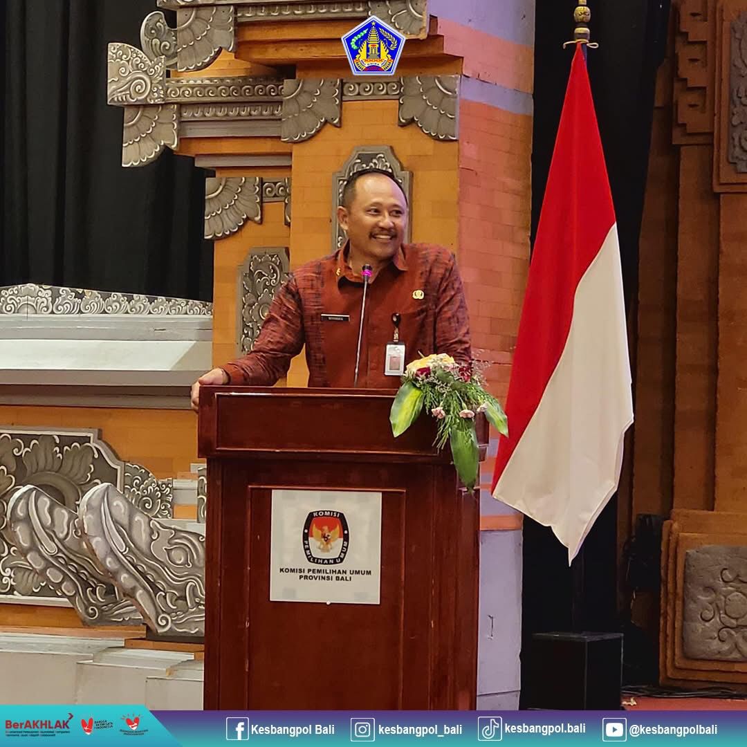 Kaban Kesbangpol wakili Pj. Gubernur Bali pada Rapat Evaluasi dan Pelaporan Penyelenggaraan Pemilihan Serentak di Provinsi Bali