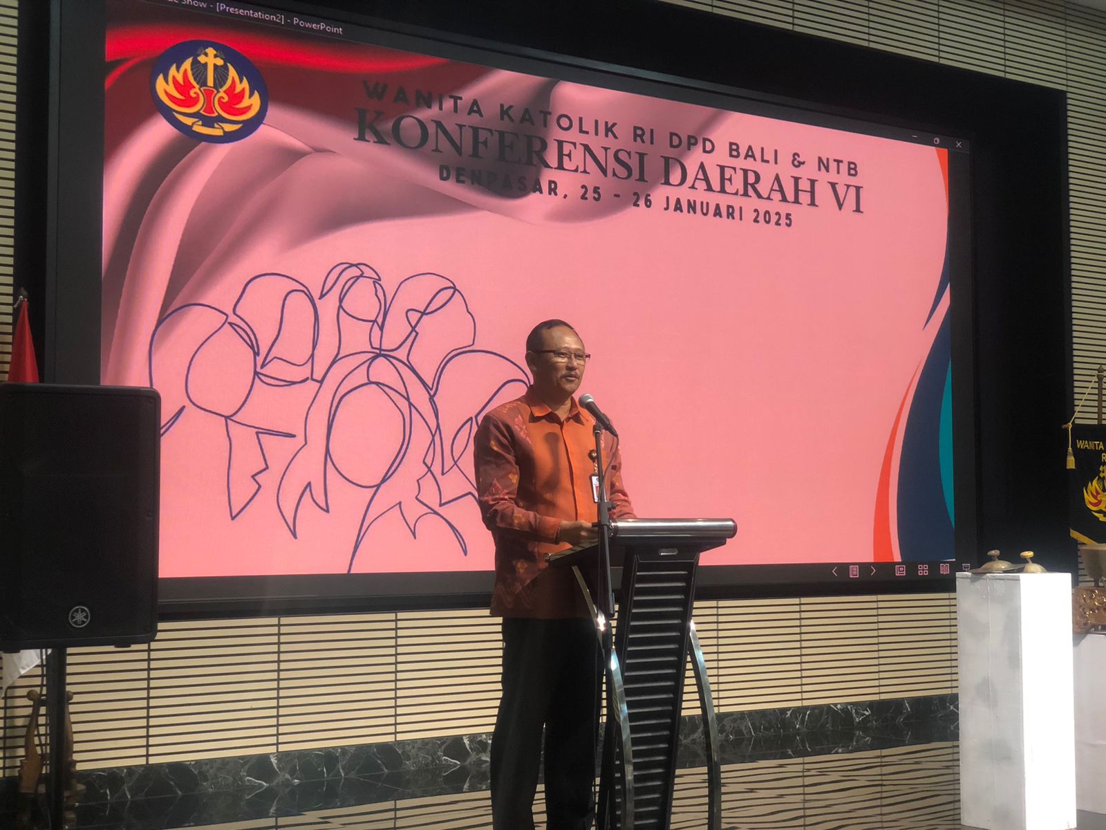 Wakili Pj. Gubernur Bali, Kepala Badan Kesbangpol Buka Konferensi Daerah (Konferda) VI Wanita Katolik Republik Indonesia (WKRI) Bali-NTB