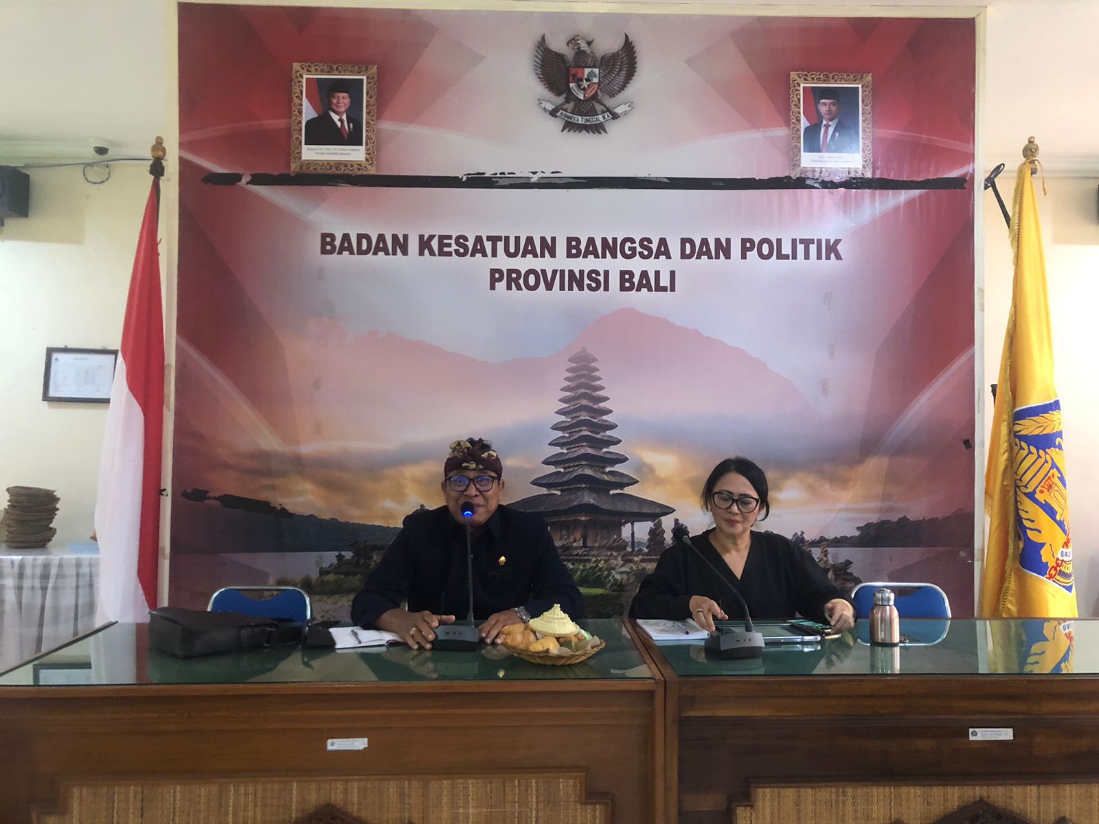 Rakor kewaspadaan dini di Daerah Provinsi Bali.