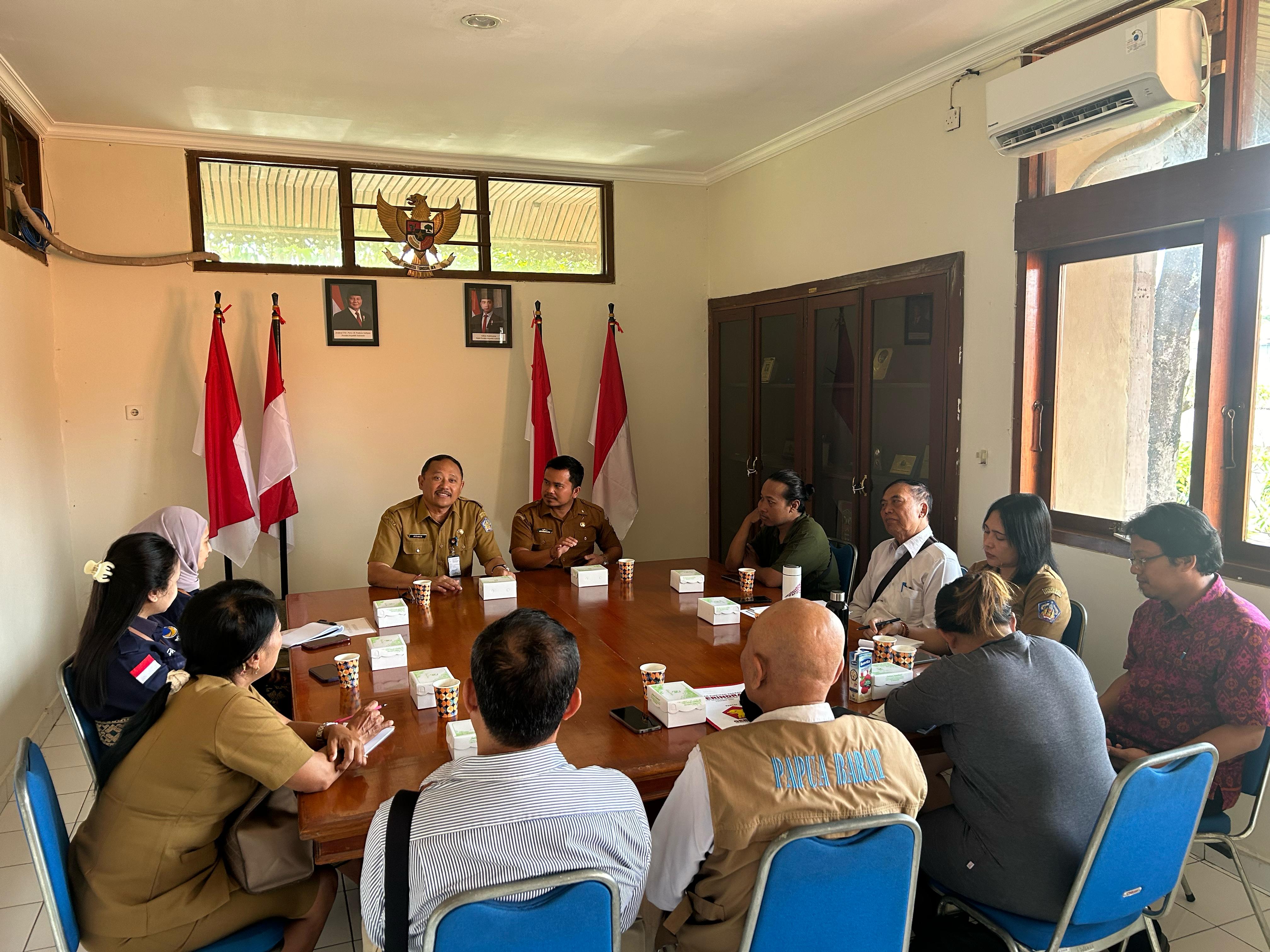 Badan KESBANGPOL Bali Laksanakan Rapat Pencairan Bantuan Keuangan Partai Politik