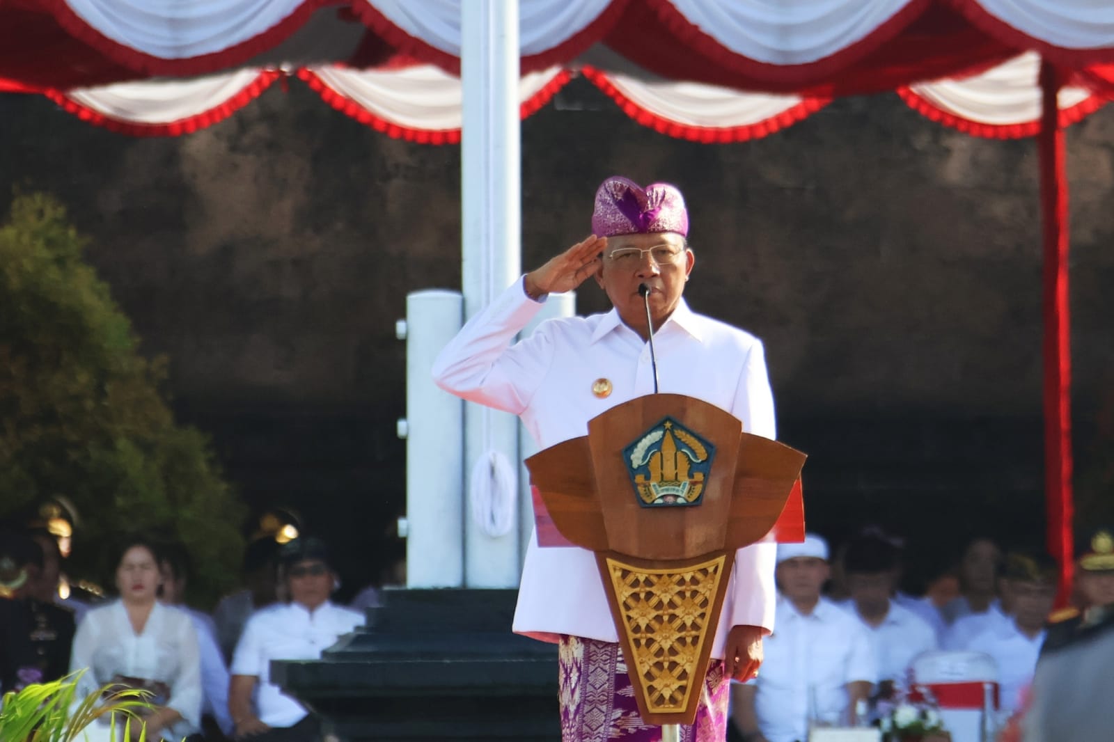 Gubernur Bali Wayan Koster jadi Inspektur Upacara pada Peringatan Hari Lahir Pancasila Tahun 2025