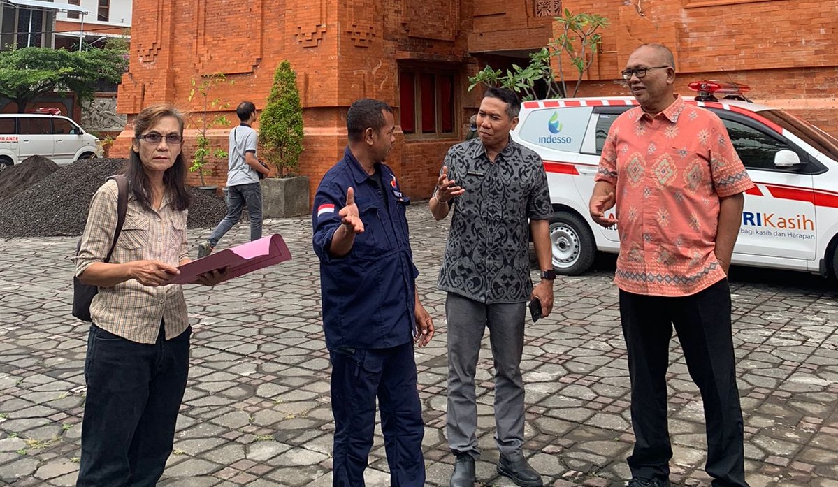 Tim PSBS Kesbangpol Bali Laksanakan Monitoring ke Gereja Paroki Katedral Denpasar