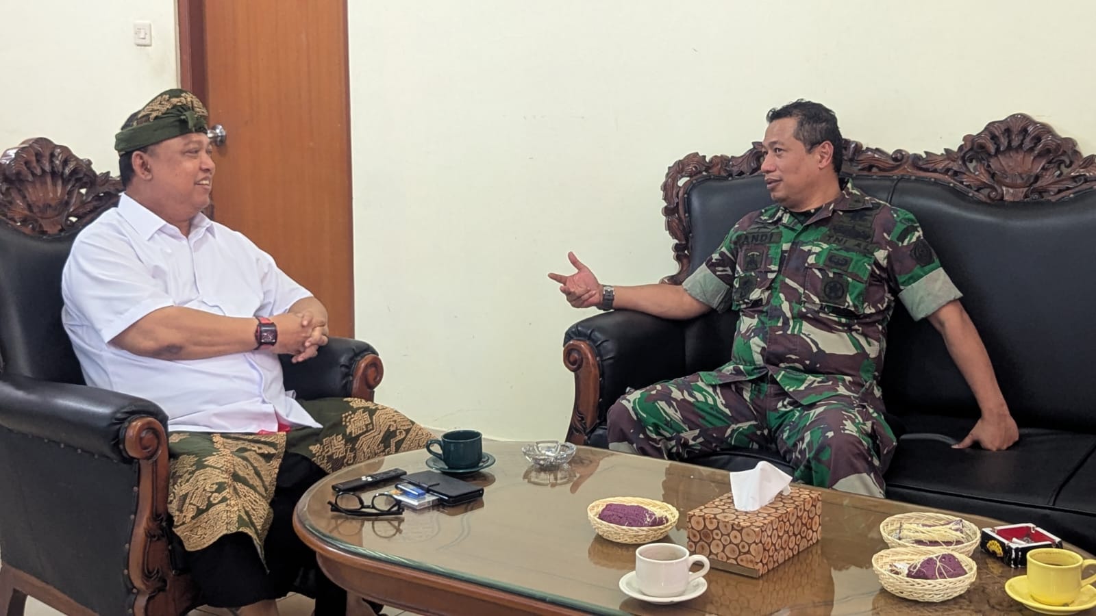 Tingkatkan Sinergitas Kogabwilhan II dan Pemprov Bali, Kaban Kesbangpol Terima Kunjungan Waasintel