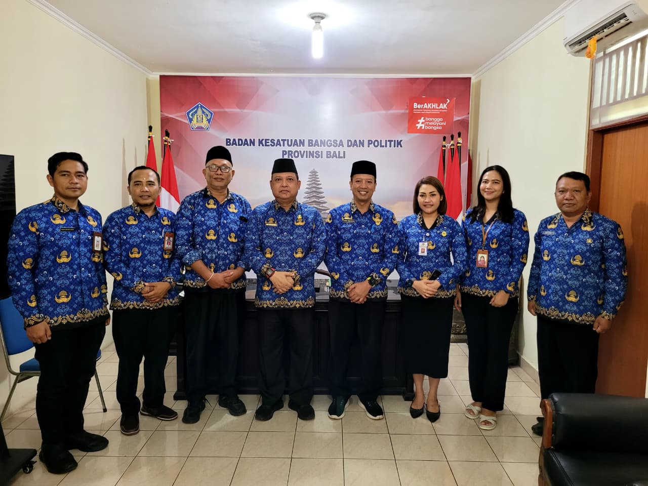 Kaban Kesbangpol Bali Terima Kunjungan Kanwil Kemenag Bali Bahas Harmony Award Tahun 2025