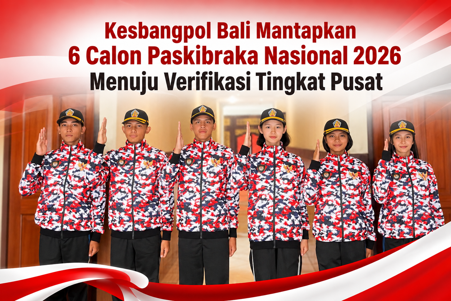 Kesbangpol Bali Mantapkan Calon Paskibraka Nasional 2026 Menuju Verifikasi Tingkat Pusat