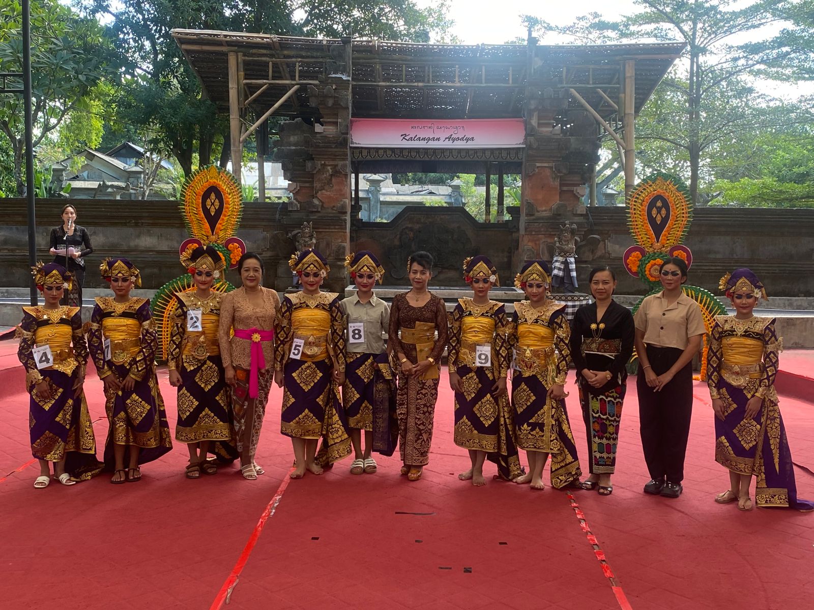 Pelajar SMP Bali Tampilkan Energi dan Karakter Tari Teruna Jaya dalam Ajang Bulan Bung Karno VIII 2026