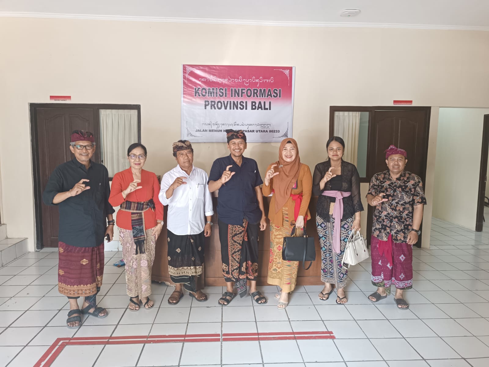 KI Bali Menerima Diskominfos Kabupaten Badung