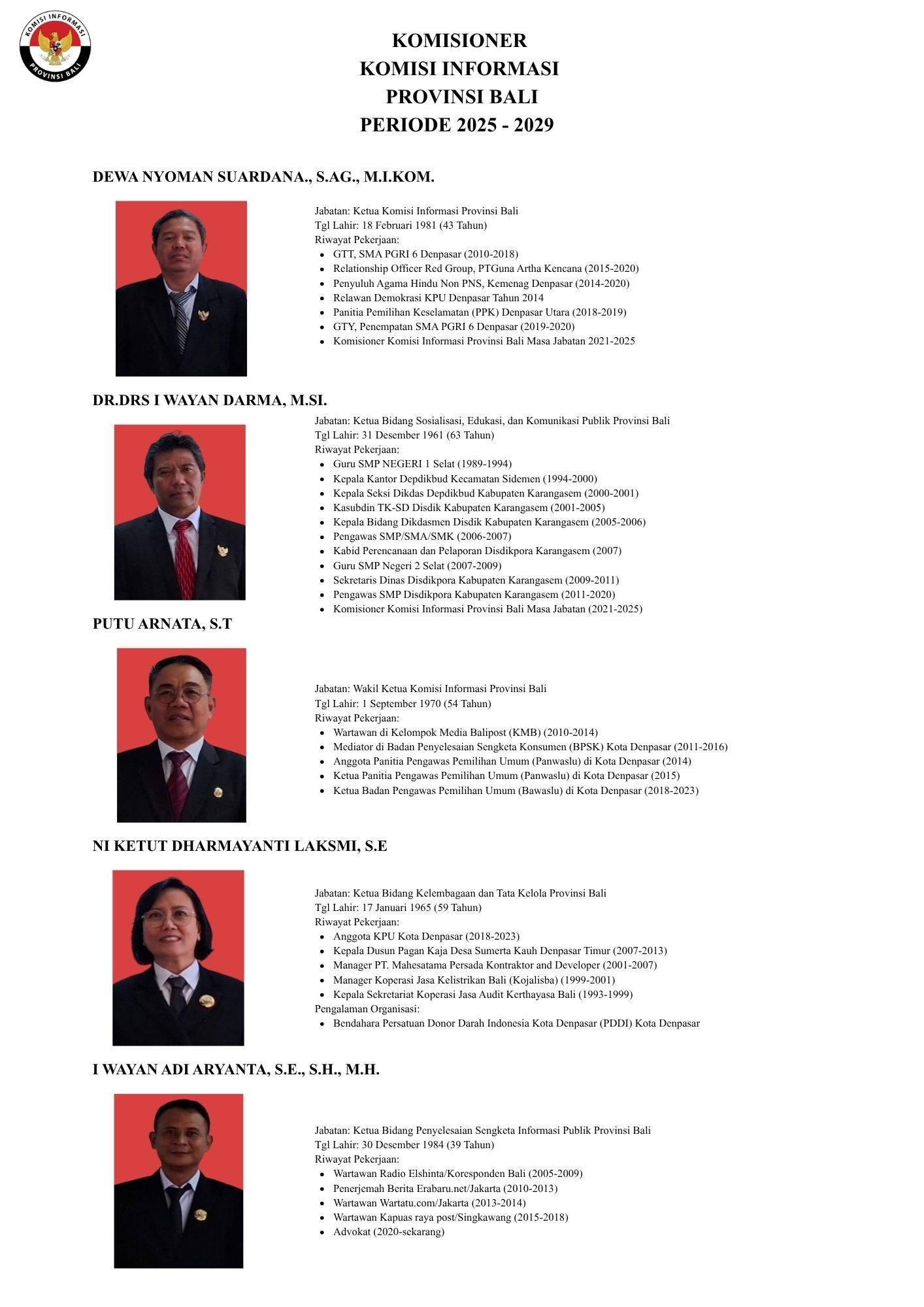 Infografis Komisioner Komisi Informasi Provinsi Bali Periode 2025-2029.jpg