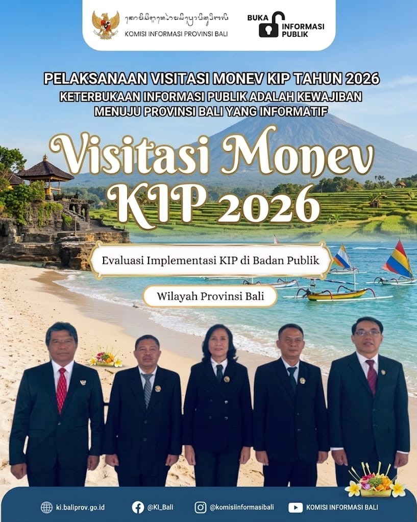 KI Bali Gelar Visitasi Monev KIP 2026: 83 Badan Publik Siap Diverifikasi Lapangan