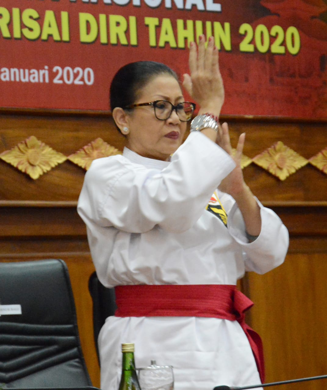 Ingin Majukan Perisai Diri, Ny Putri Koster Targetkan Segera Punya Padepokan