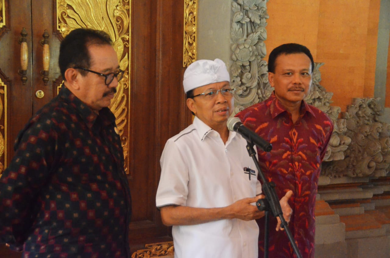 KETERANGAN PERS : UPAYA PENANGGULANGAN COVID-19 DI PROVINSI BALI