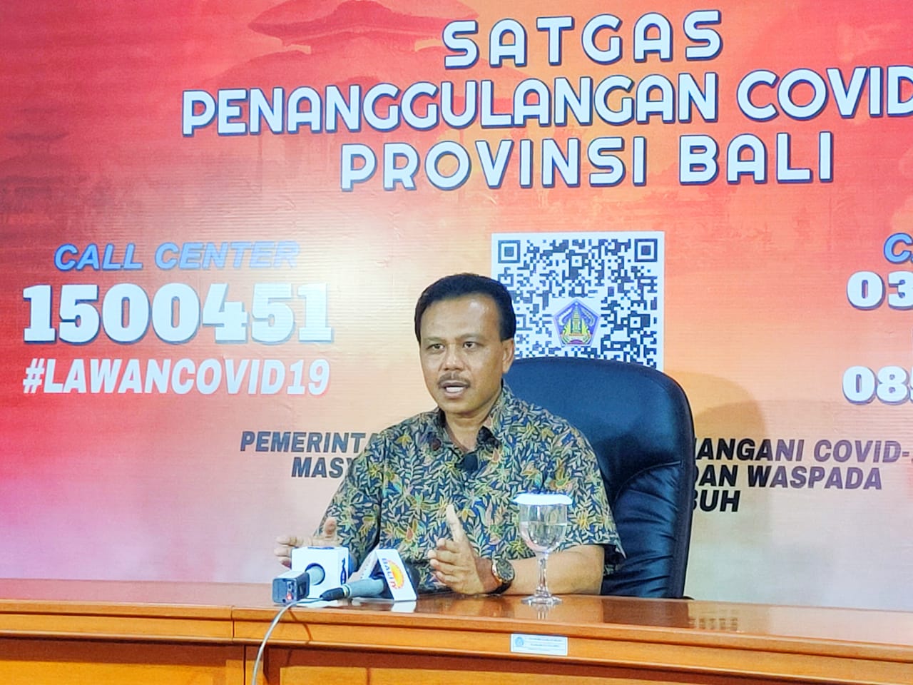 Update Penanganan Covid-19, Bali Dapat Bantuan 4.000 set APD