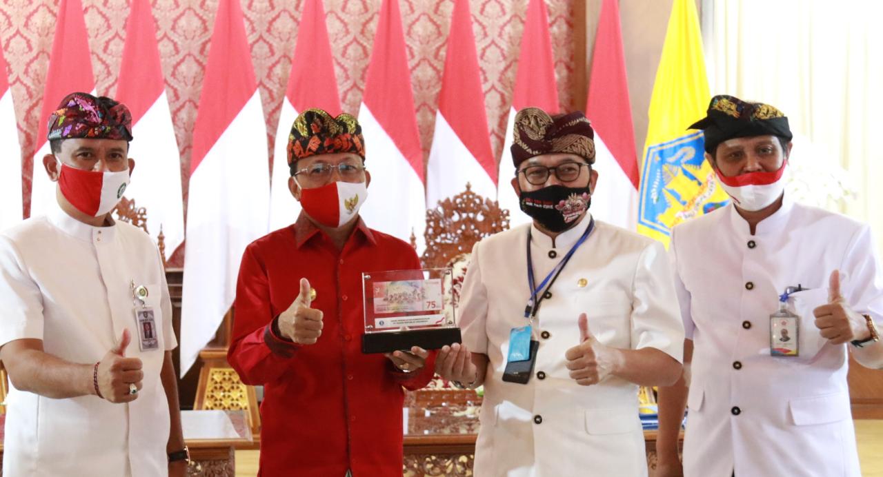 Gubernur Koster Apresiasi Dipilihnya Kain Grinsing Bali pada Uang Kertas Baru Rp75 Ribu