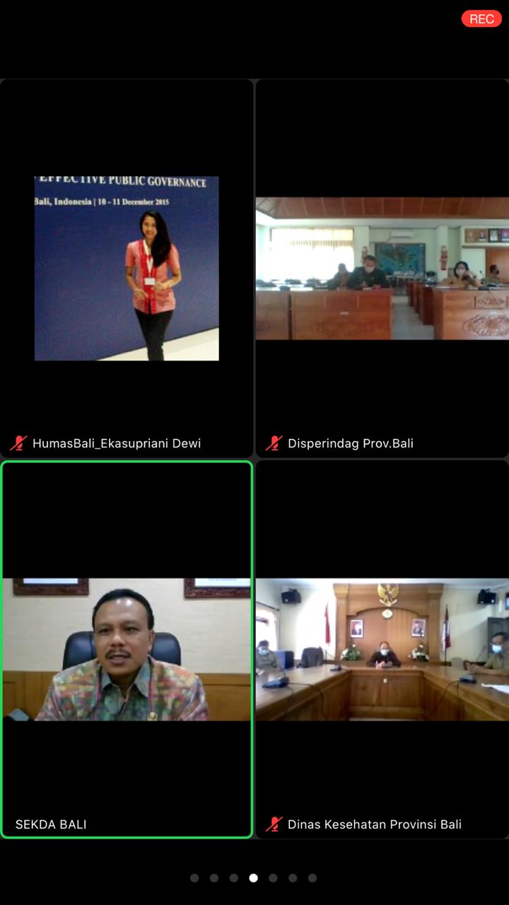 Sekda Dewa Indra Sambut Baik Pemeriksaan Pendahuluan Atas Penanggulangan Covid-19 oleh BPK RI