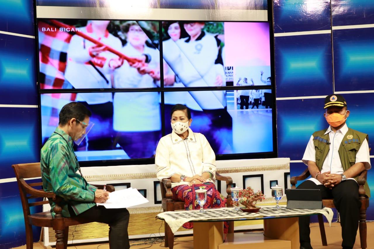 TP PKK Dukung dan Turut  Sosialisasi Kebijakan Pemda Cegah Penyebaran Covid-19