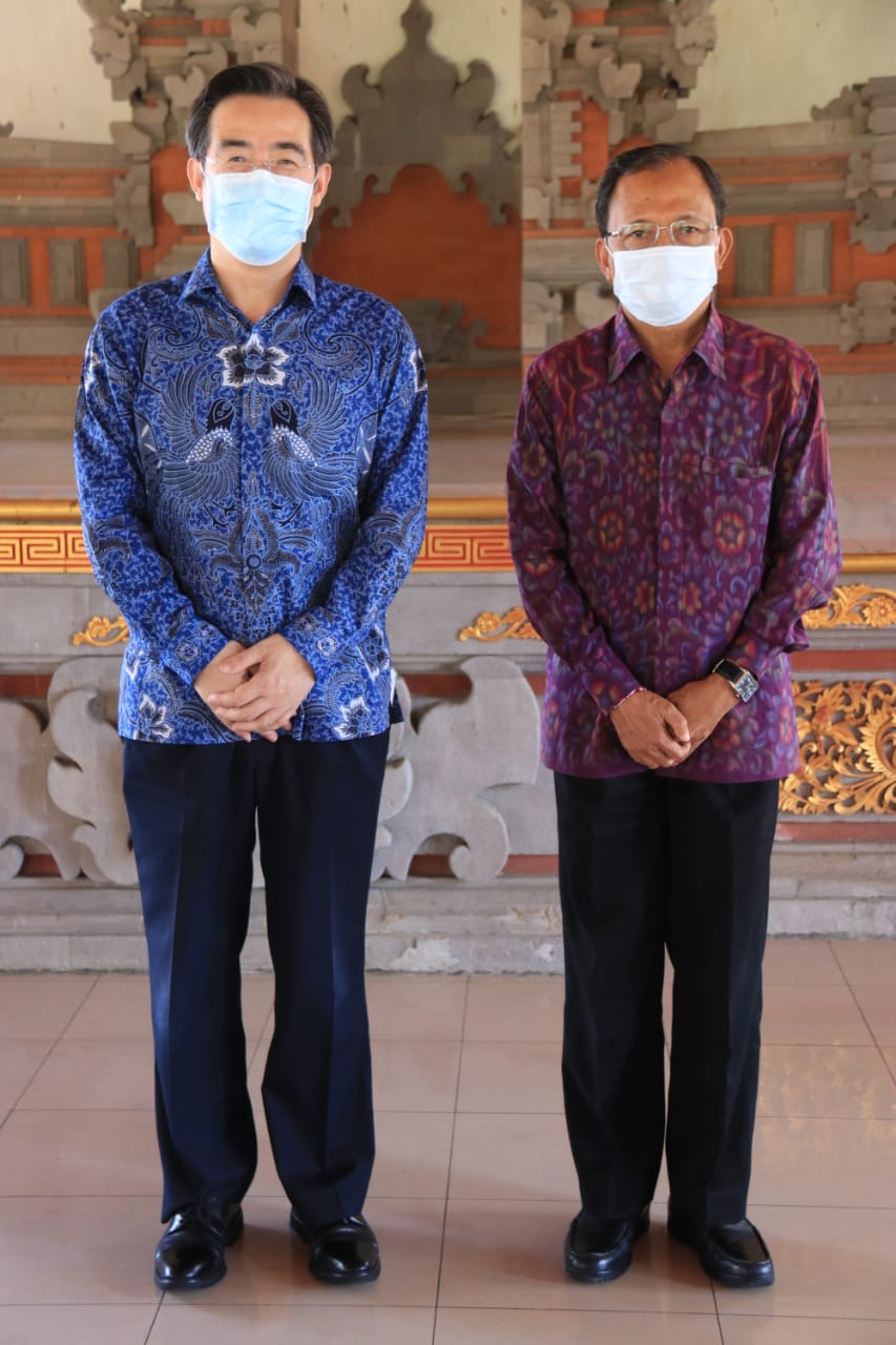 Bertemu Gubernur Koster, Pemerintah Tiongkok Siap Dukung Penanganan Covid-19 di Bali