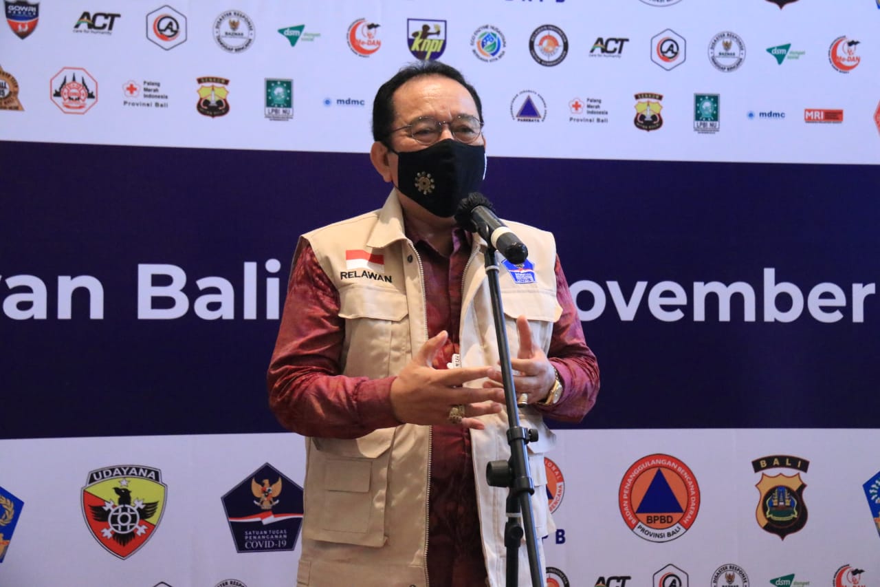 Buka Pelatihan Relawan Penanganan Covid-19, Wagub Cok Ace Harap Bisa Ajak Masyarakat Taat Prokes
