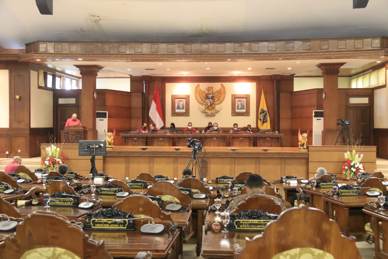 DPRD Bali Sepakati Raperda Perubahan Kedua atas Perda Nomor 10 Tahun 2016 dan Raperda APBD Semesta Berencana Provinsi Bali